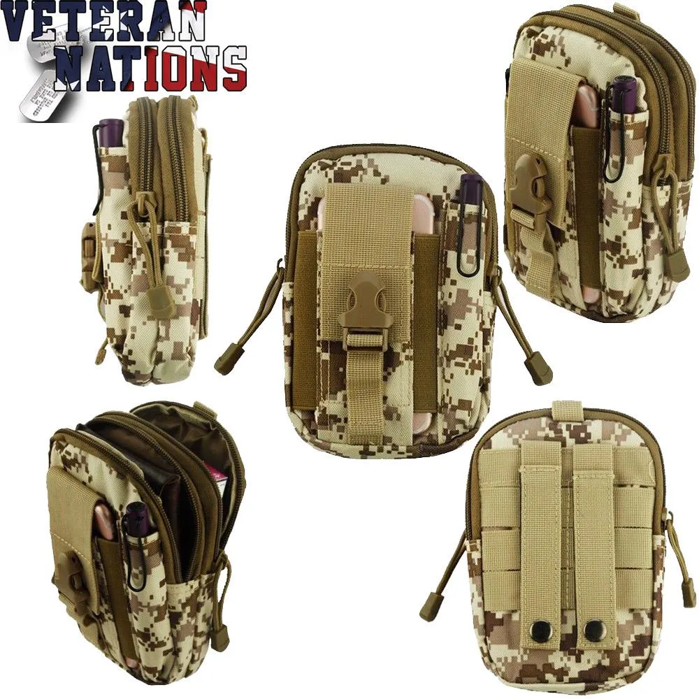 Military Waist Fanny Pack Phone Pocket