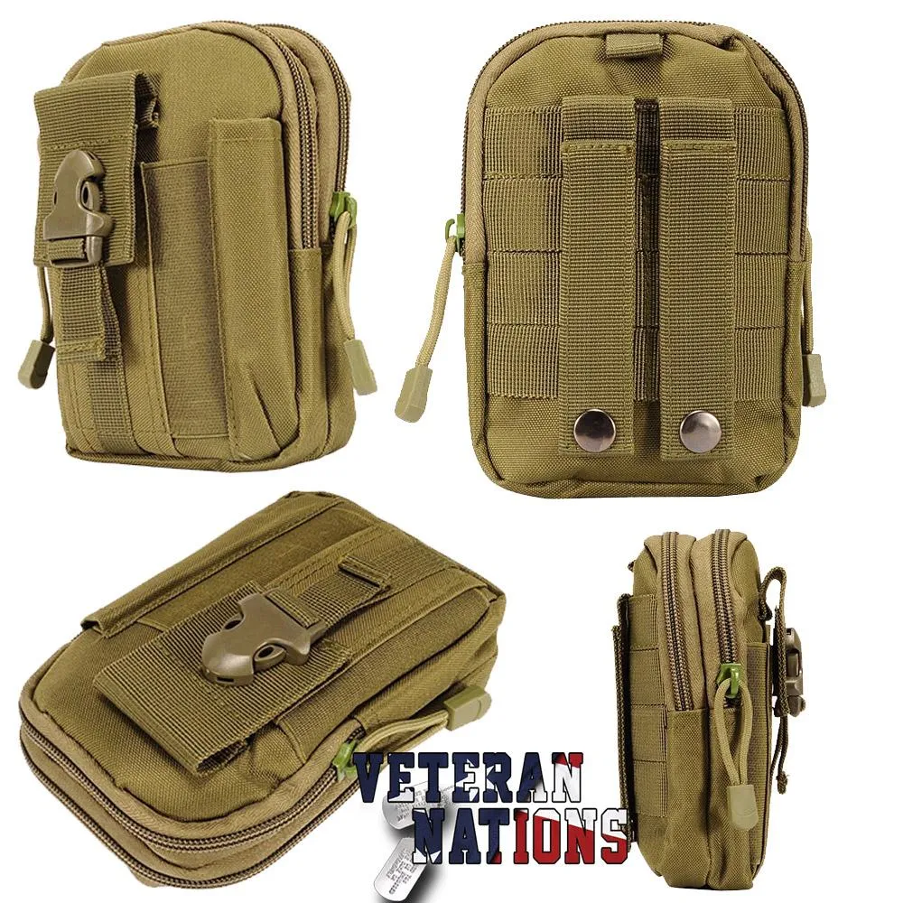 Military Waist Fanny Pack Phone Pocket
