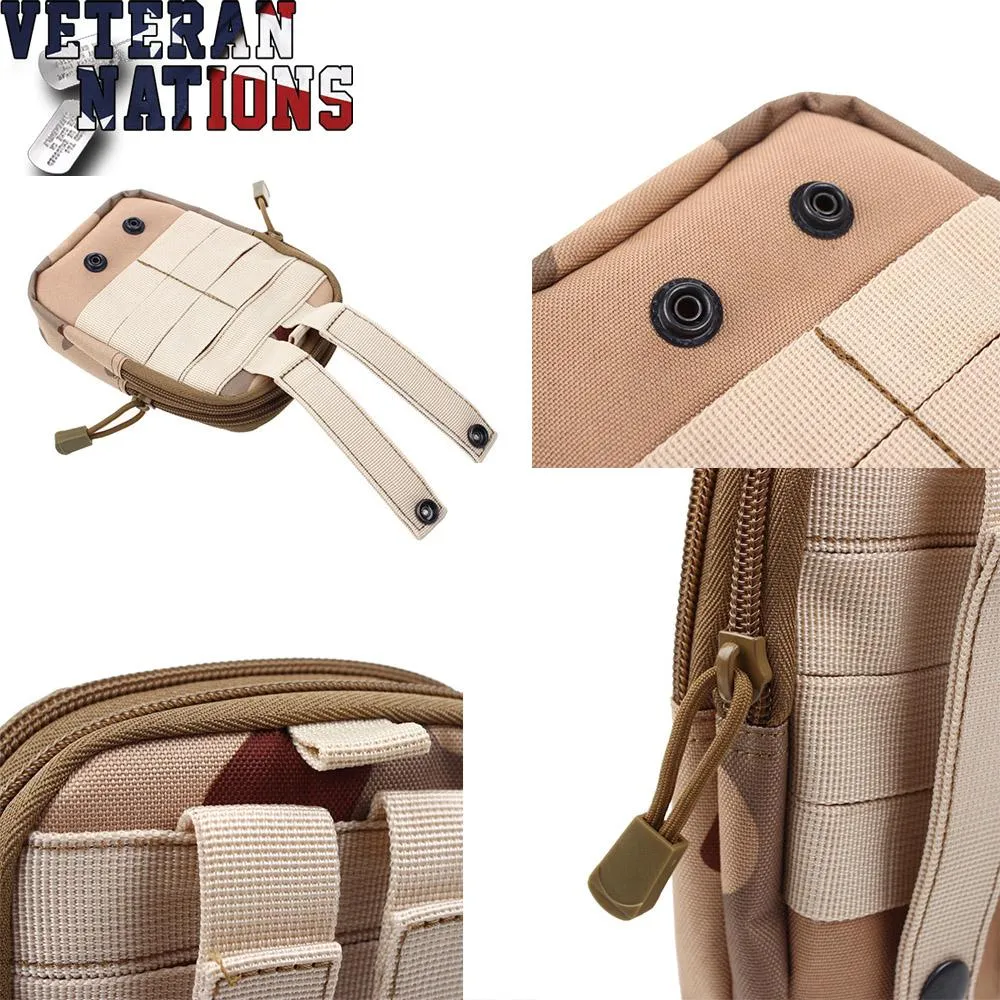 Military Waist Fanny Pack Phone Pocket