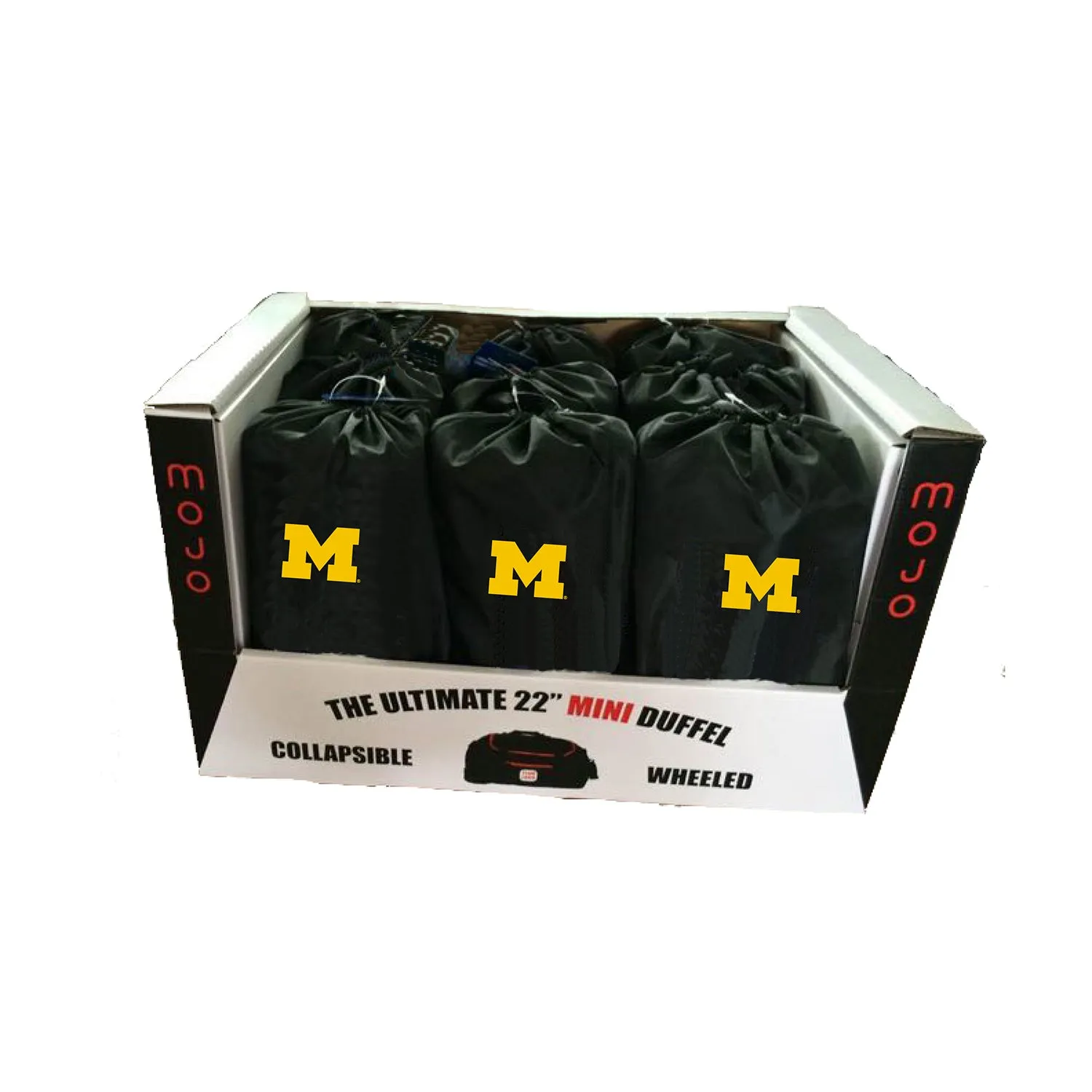 Mojo NCAA 21" 2-Wheel Wheeled Duffel Bags
