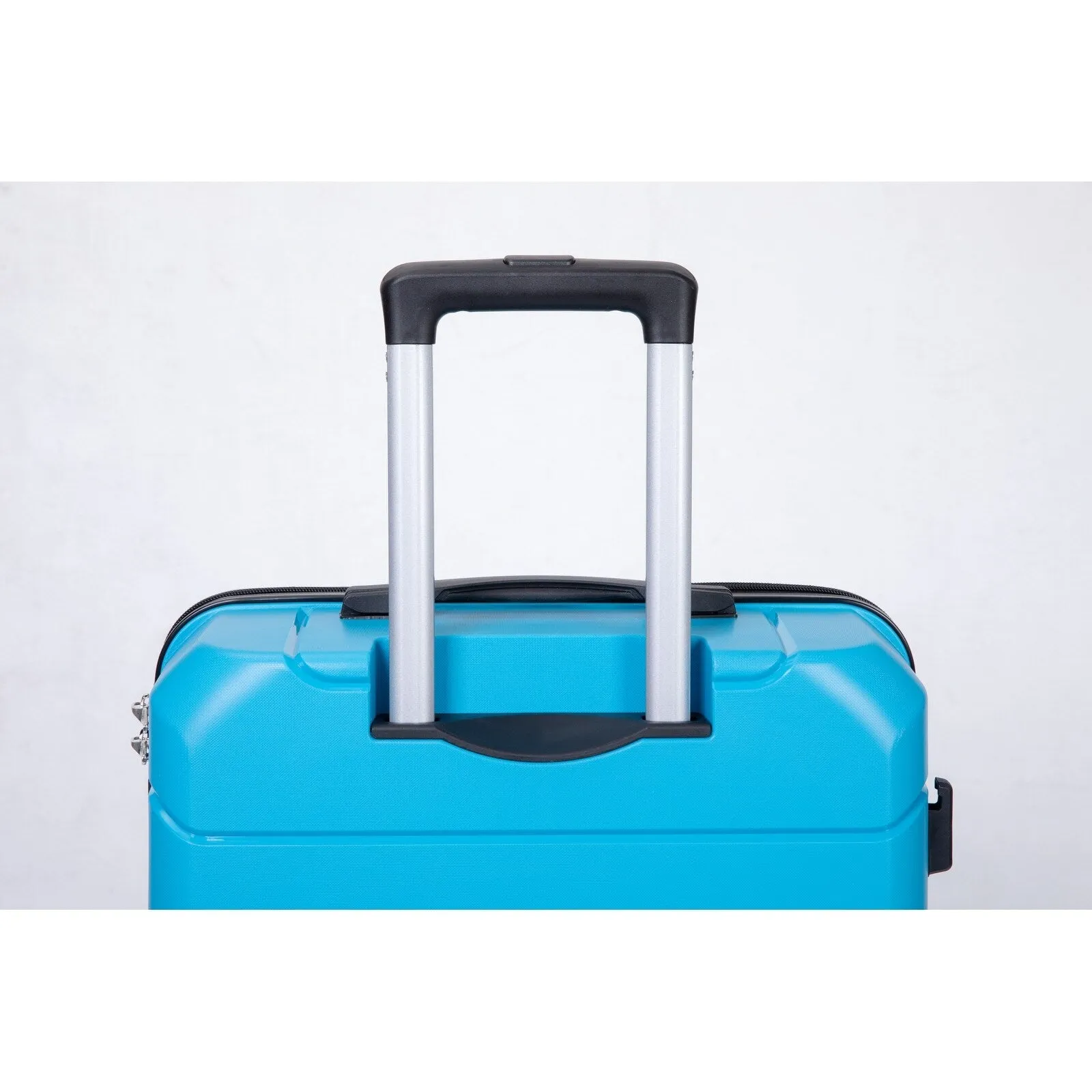 Multi-Size Luggage Set with Double Spinner Wheels and TSA Lock, 3-Piece Lightweight Suitcase with Hooks and Name Card