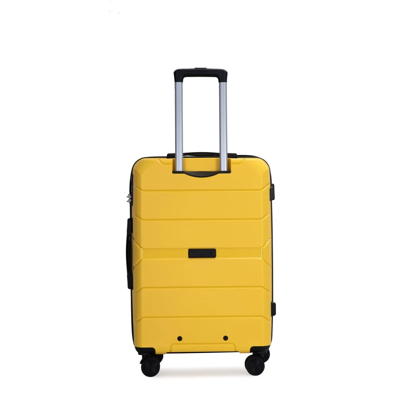 Multi-Size Luggage Set with Double Spinner Wheels and TSA Lock, 3-Piece Lightweight Suitcase with Hooks and Name Card