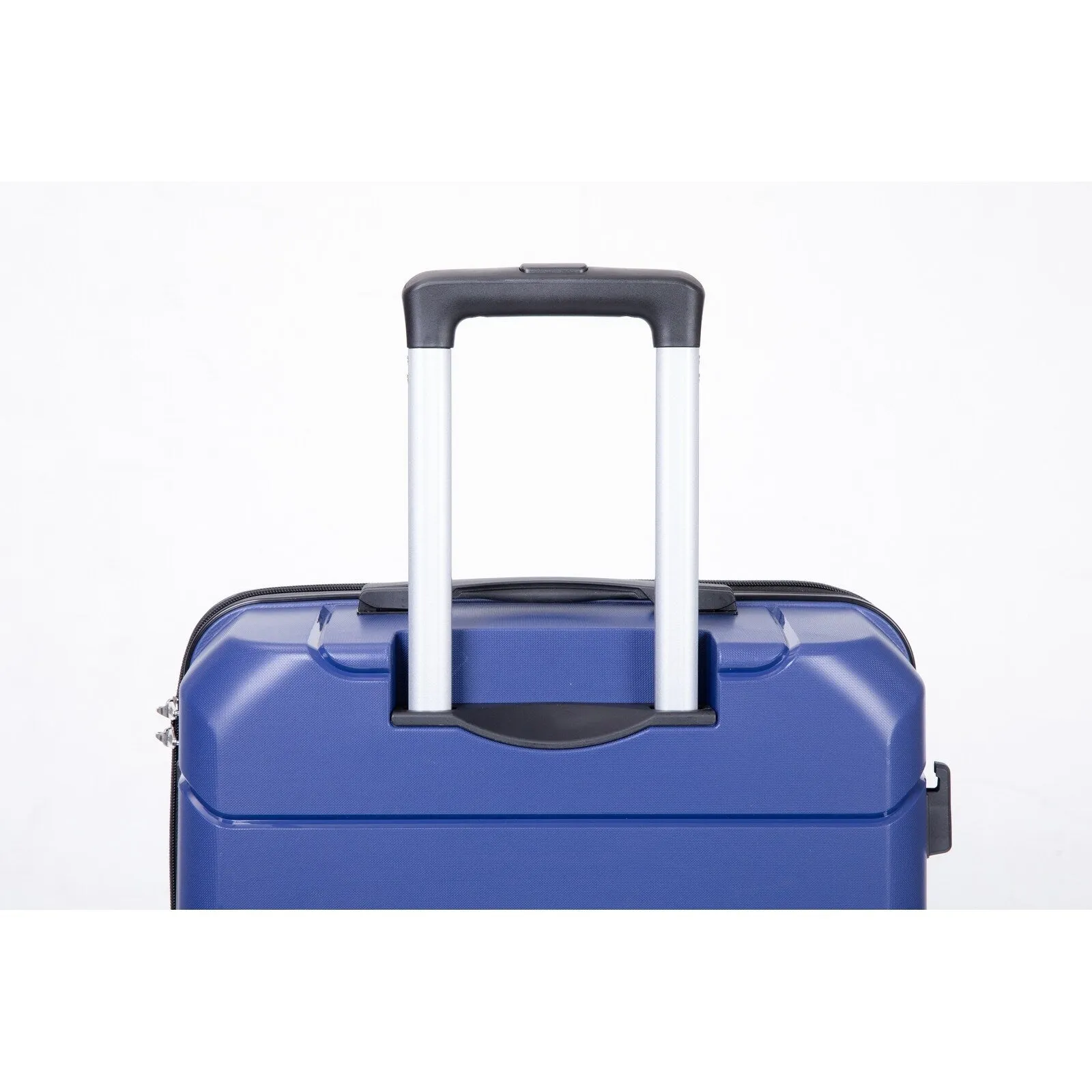 Multi-Size Luggage Set with Double Spinner Wheels and TSA Lock, 3-Piece Lightweight Suitcase with Hooks and Name Card