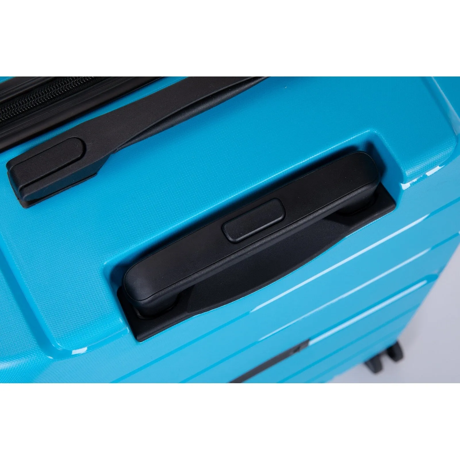 Multi-Size Luggage Set with Double Spinner Wheels and TSA Lock, 3-Piece Lightweight Suitcase with Hooks and Name Card