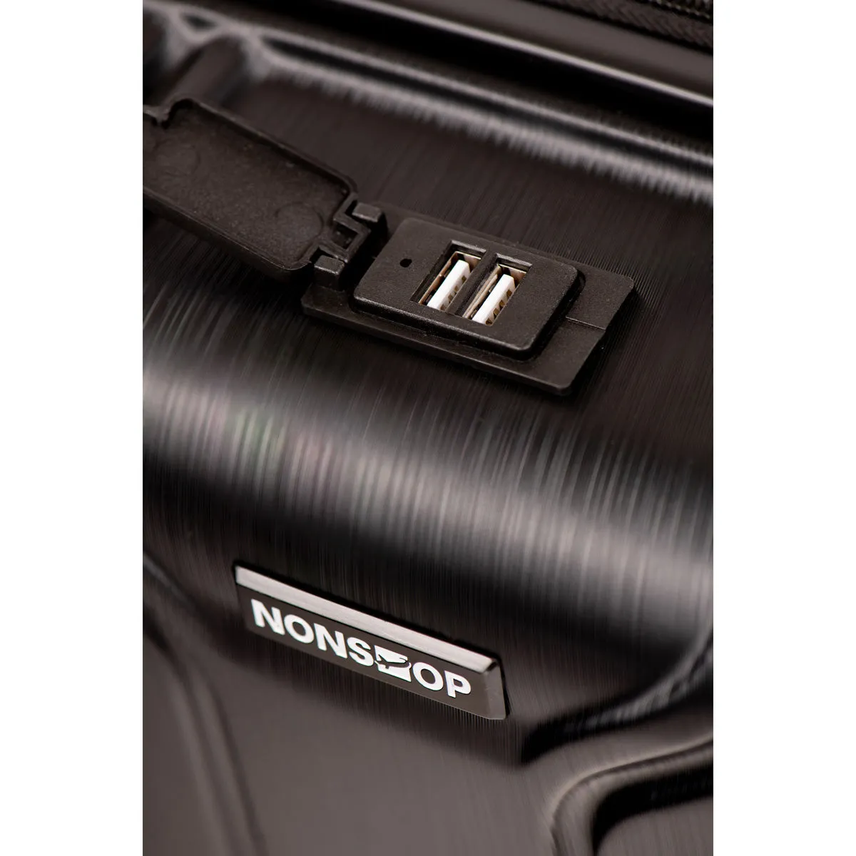 NONSTOP New York 3-Piece Expandable Spinner Luggage Set and 3-Piece Packing Cube Set