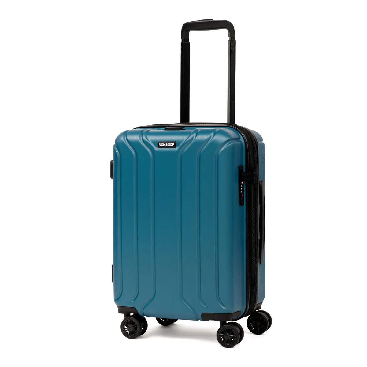 NONSTOP New York 3-Piece Expandable Spinner Luggage Set with Powerbank & 3-Piece Packing Cube Set