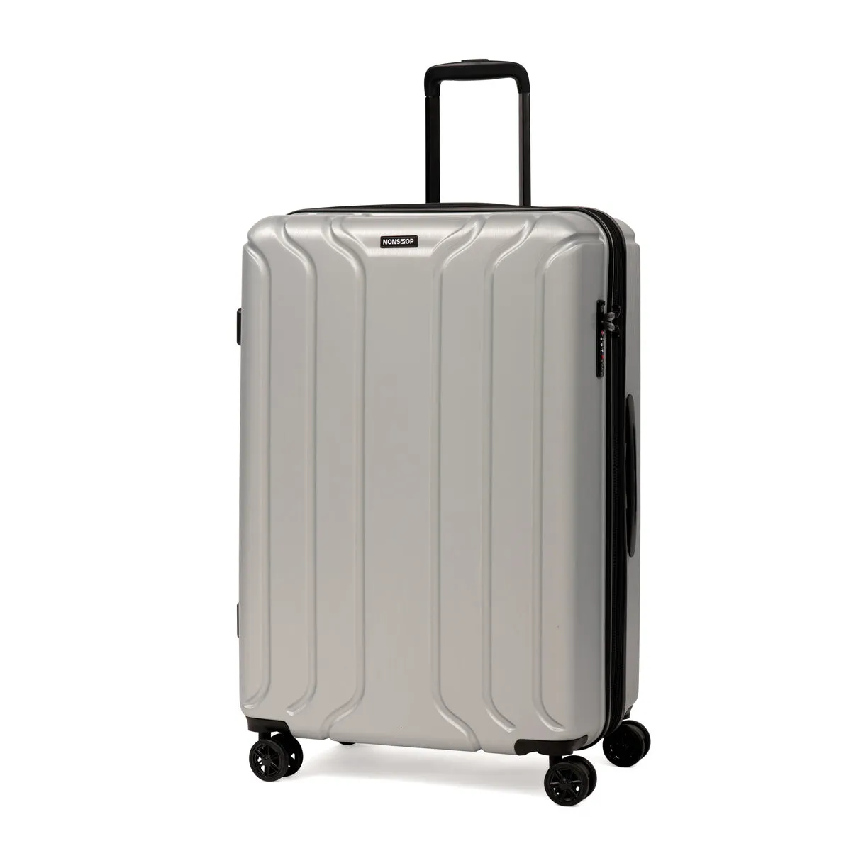 NONSTOP New York 3-Piece Expandable Spinner Luggage Set with Powerbank & 3-Piece Packing Cube Set