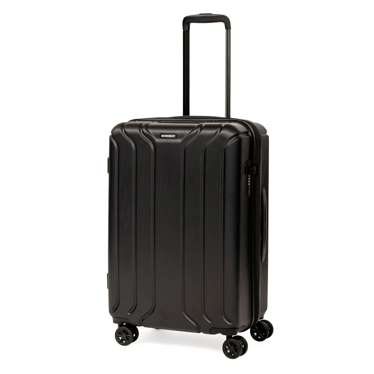 NONSTOP New York 3-Piece Expandable Spinner Luggage Set with Powerbank & 3-Piece Packing Cube Set