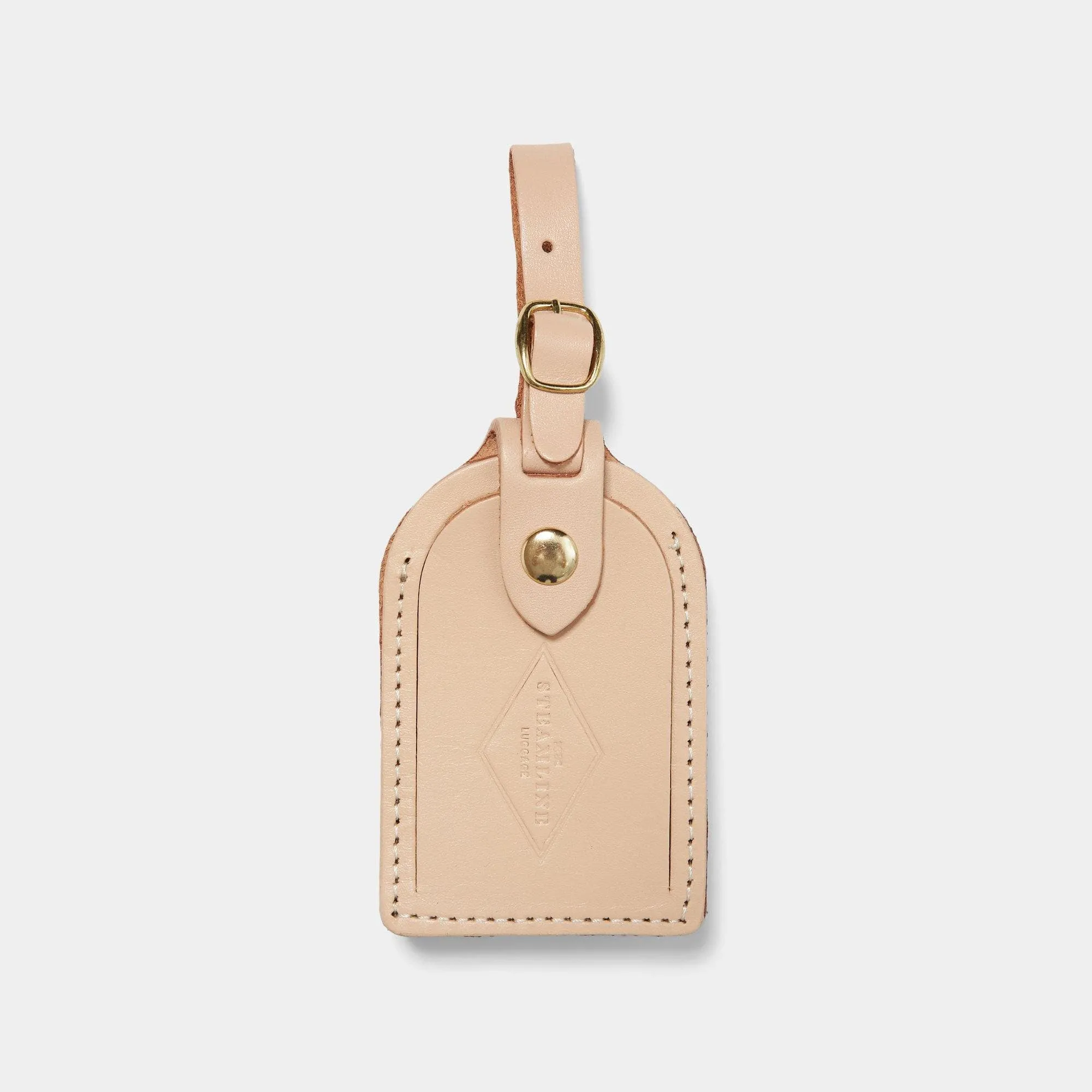 Nude Leather - Luggage Tag