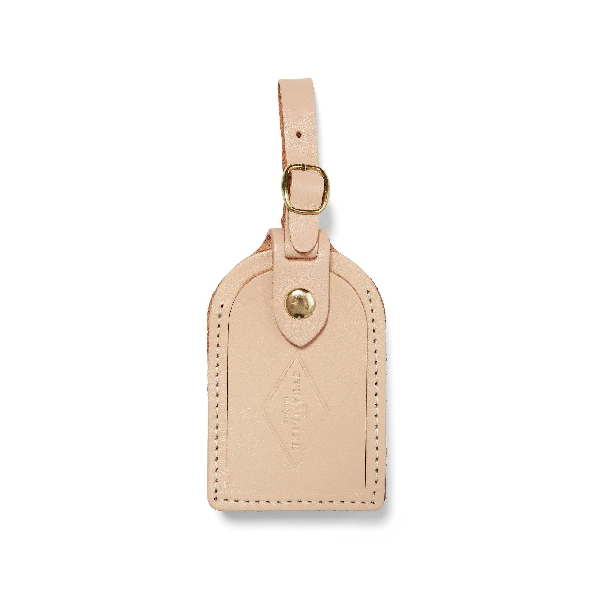 Nude Leather - Luggage Tag