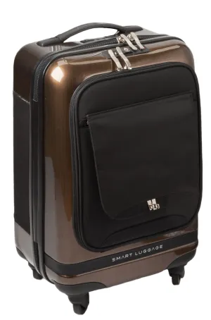 Numinous London Smart Executive 20" Cabin Case Gold Brush