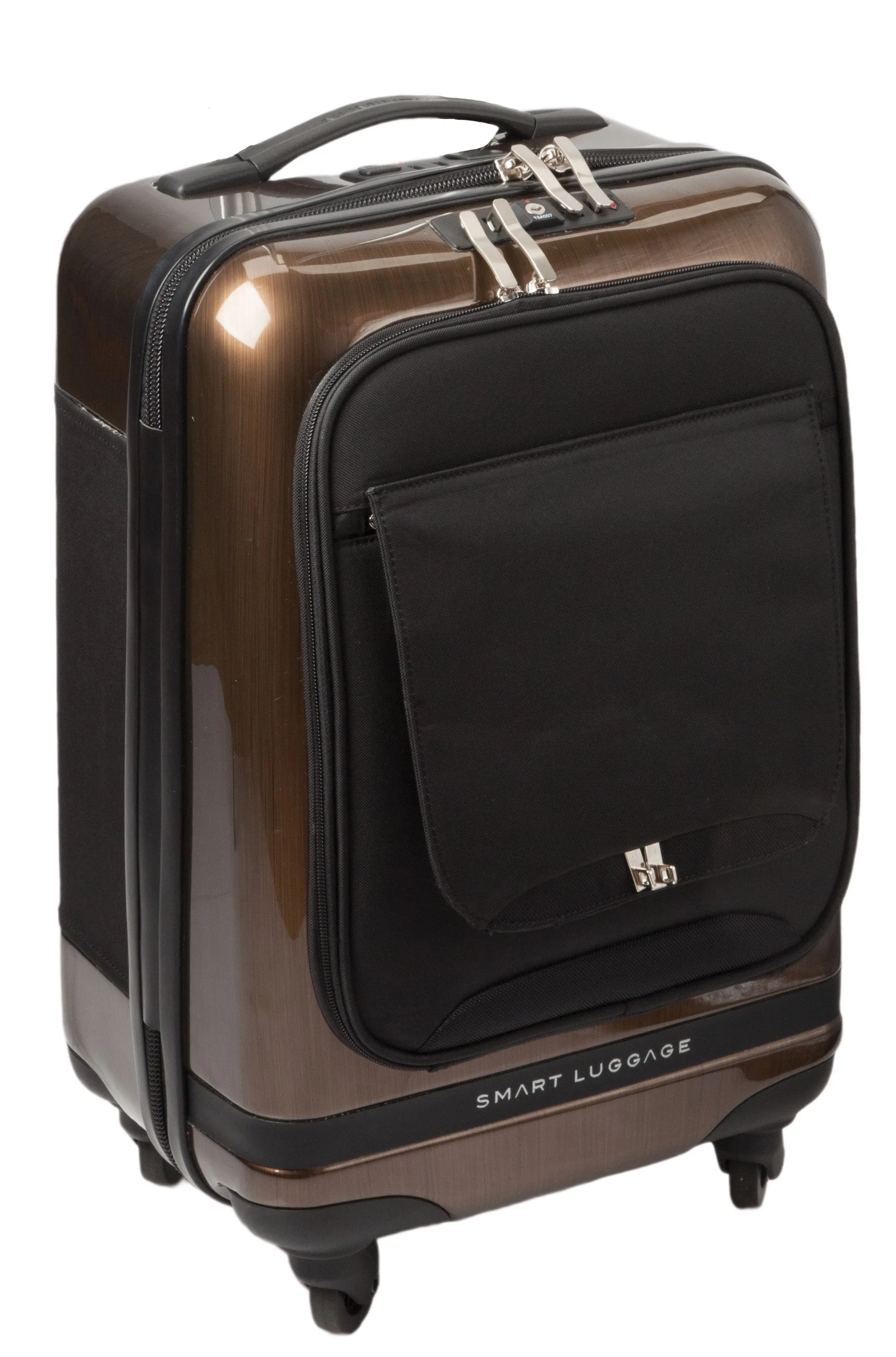 Numinous London Smart Executive 20" Cabin Case Gold Brush