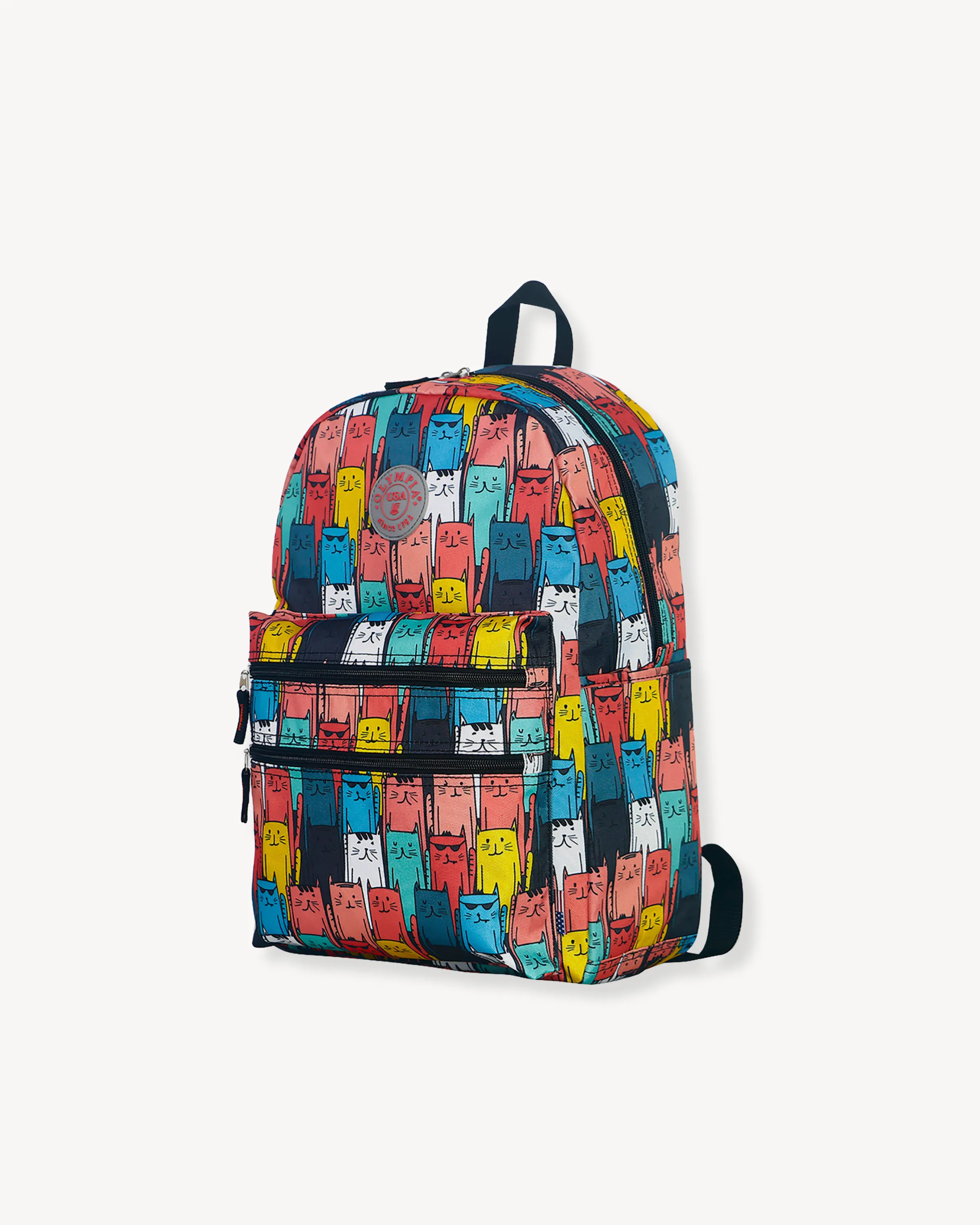 Olympia Princeton Authentic Water Resistant Printed Backpack