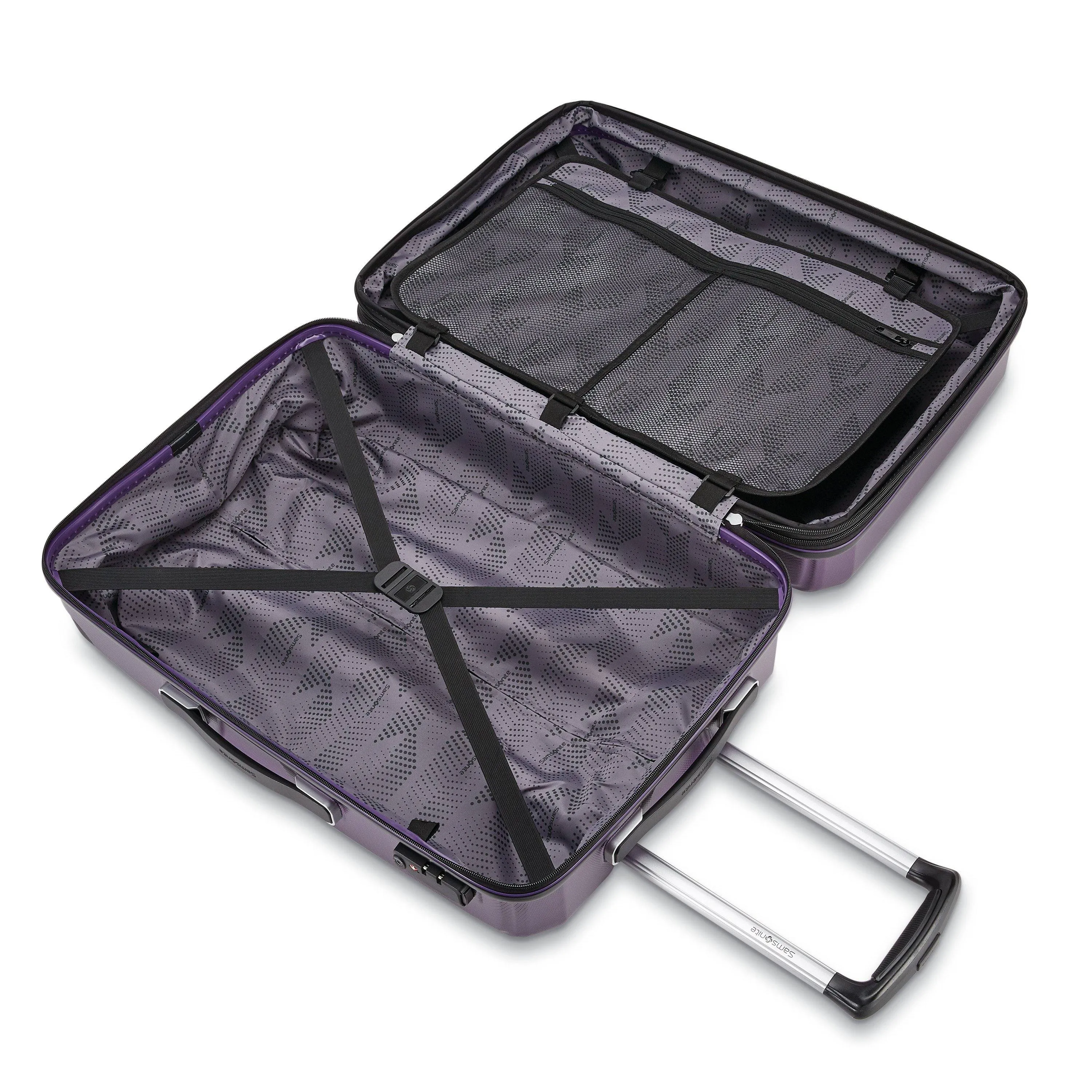 Samsonite Winfield 3 DLX Carry-On 20-Inch 4-Wheel Carry-On Luggage