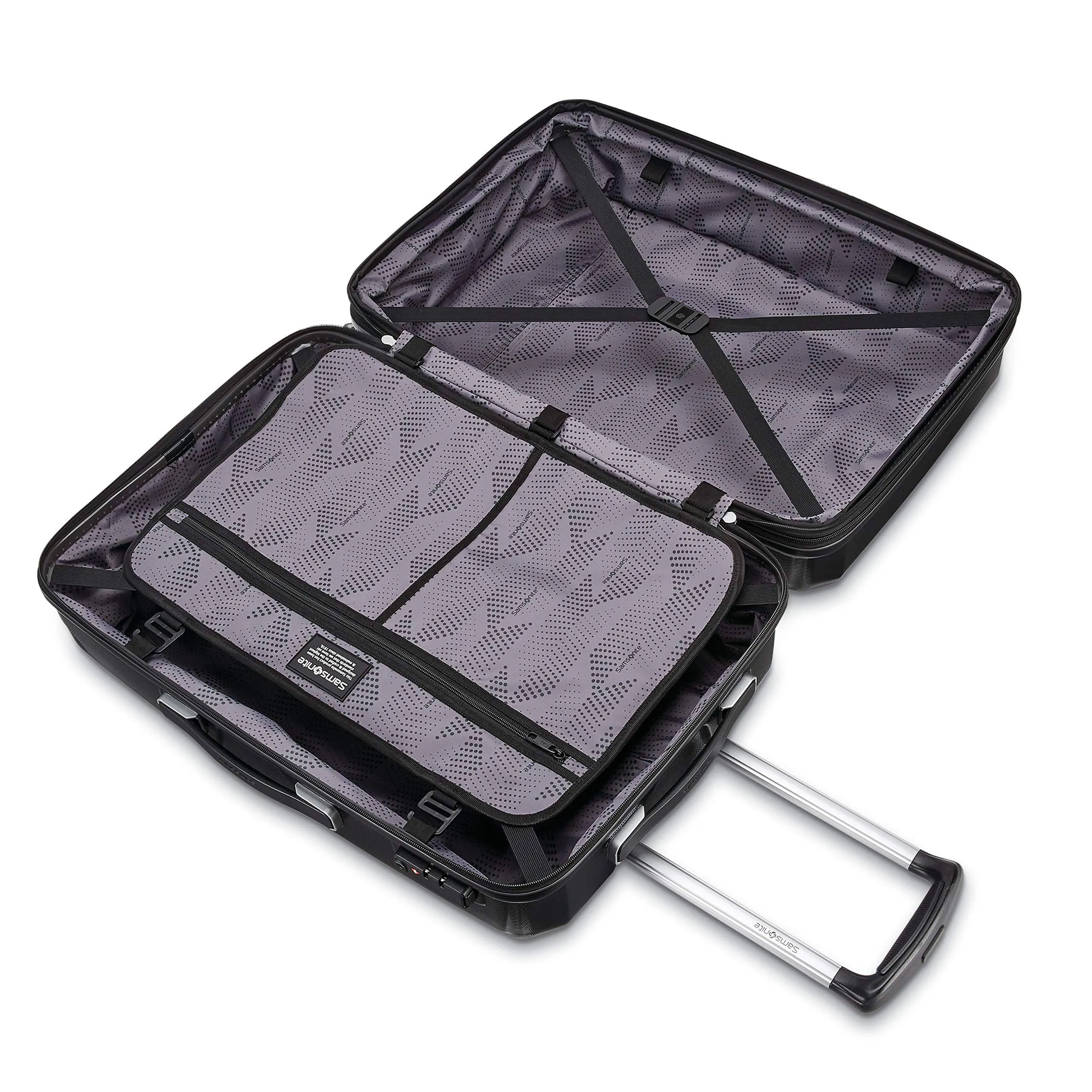 Samsonite Winfield 3 DLX Carry-On 20-Inch 4-Wheel Carry-On Luggage