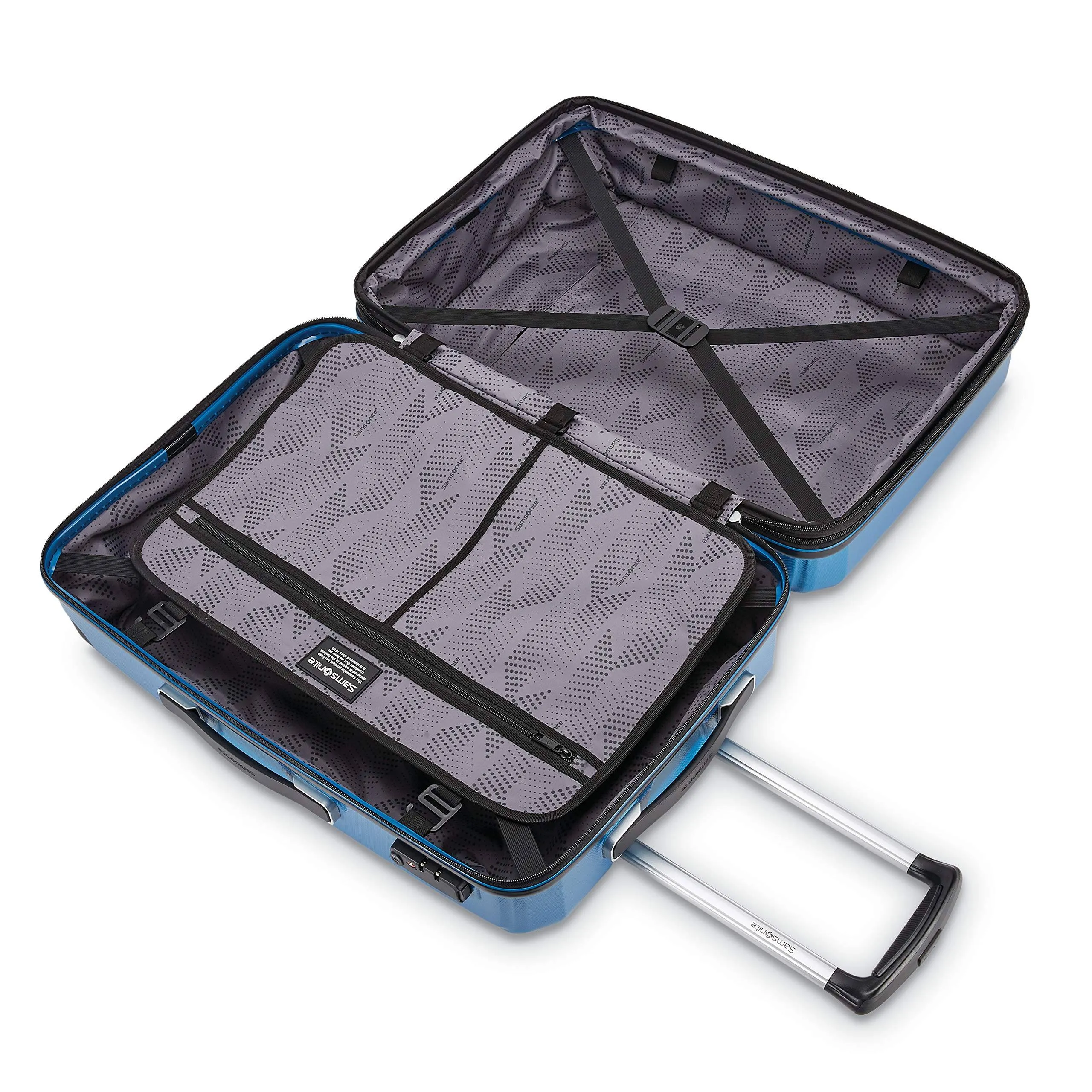 Samsonite Winfield 3 DLX Carry-On 20-Inch 4-Wheel Carry-On Luggage