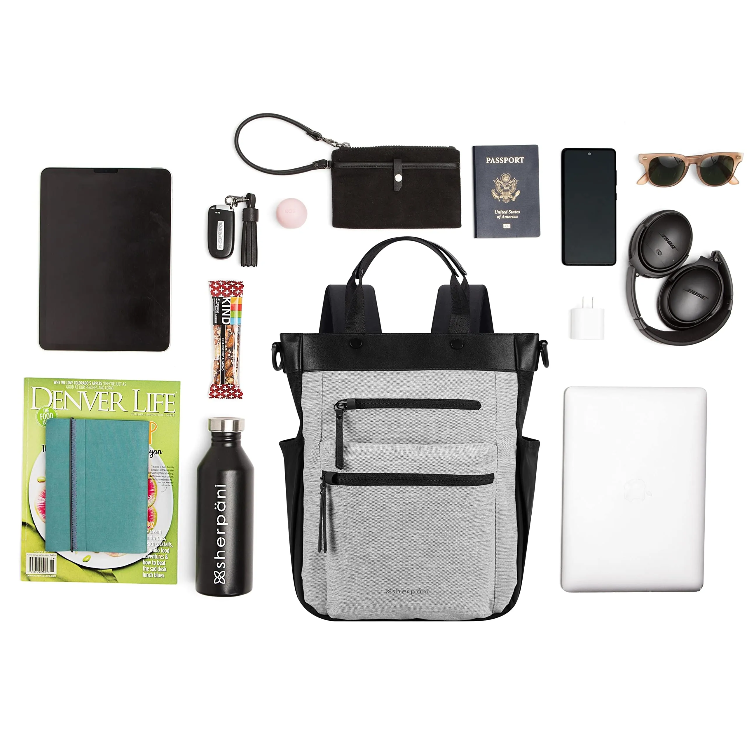 Sherpani Soleil Anti Theft Convertible Backpack, 13 Inch Laptop