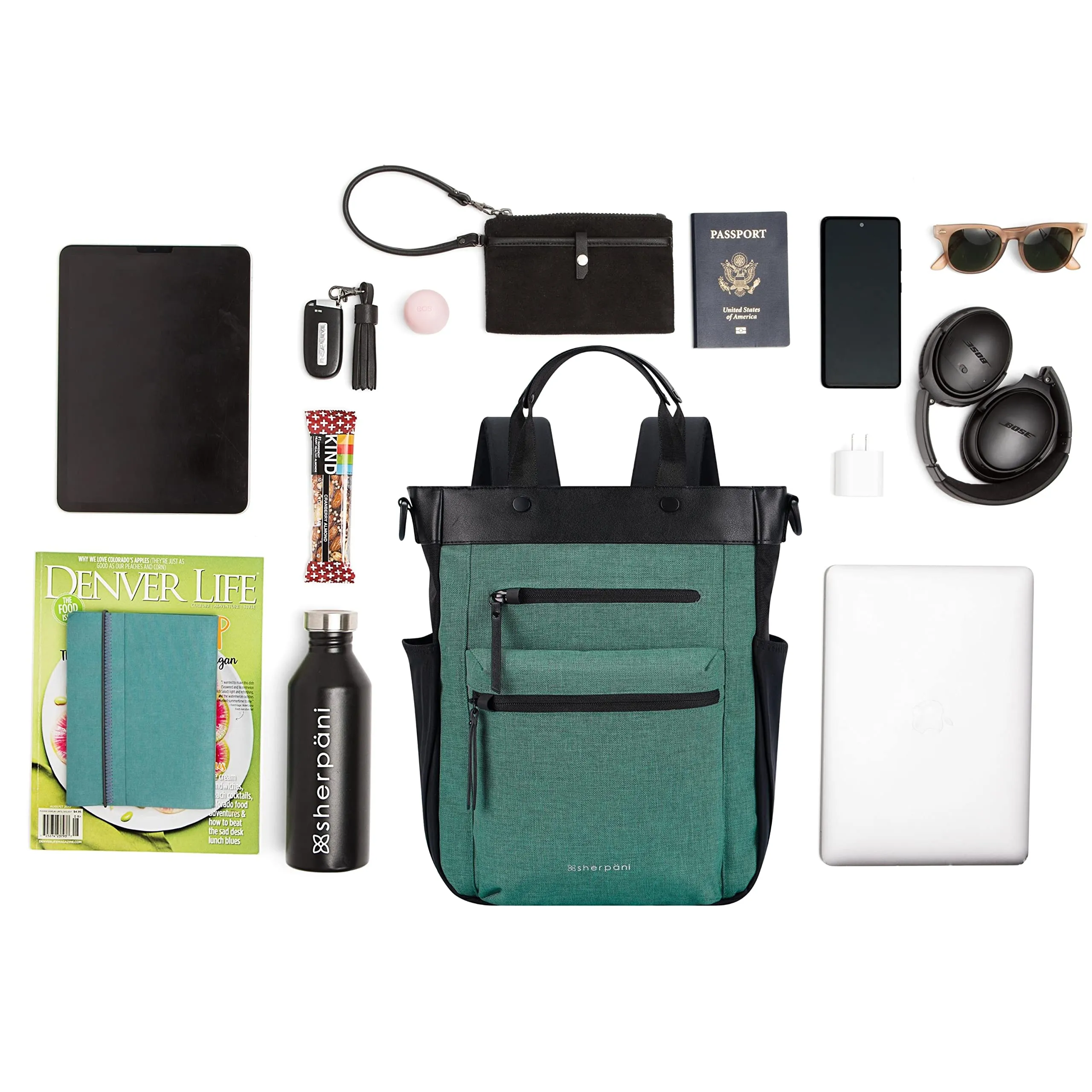 Sherpani Soleil Anti Theft Convertible Backpack, 13 Inch Laptop
