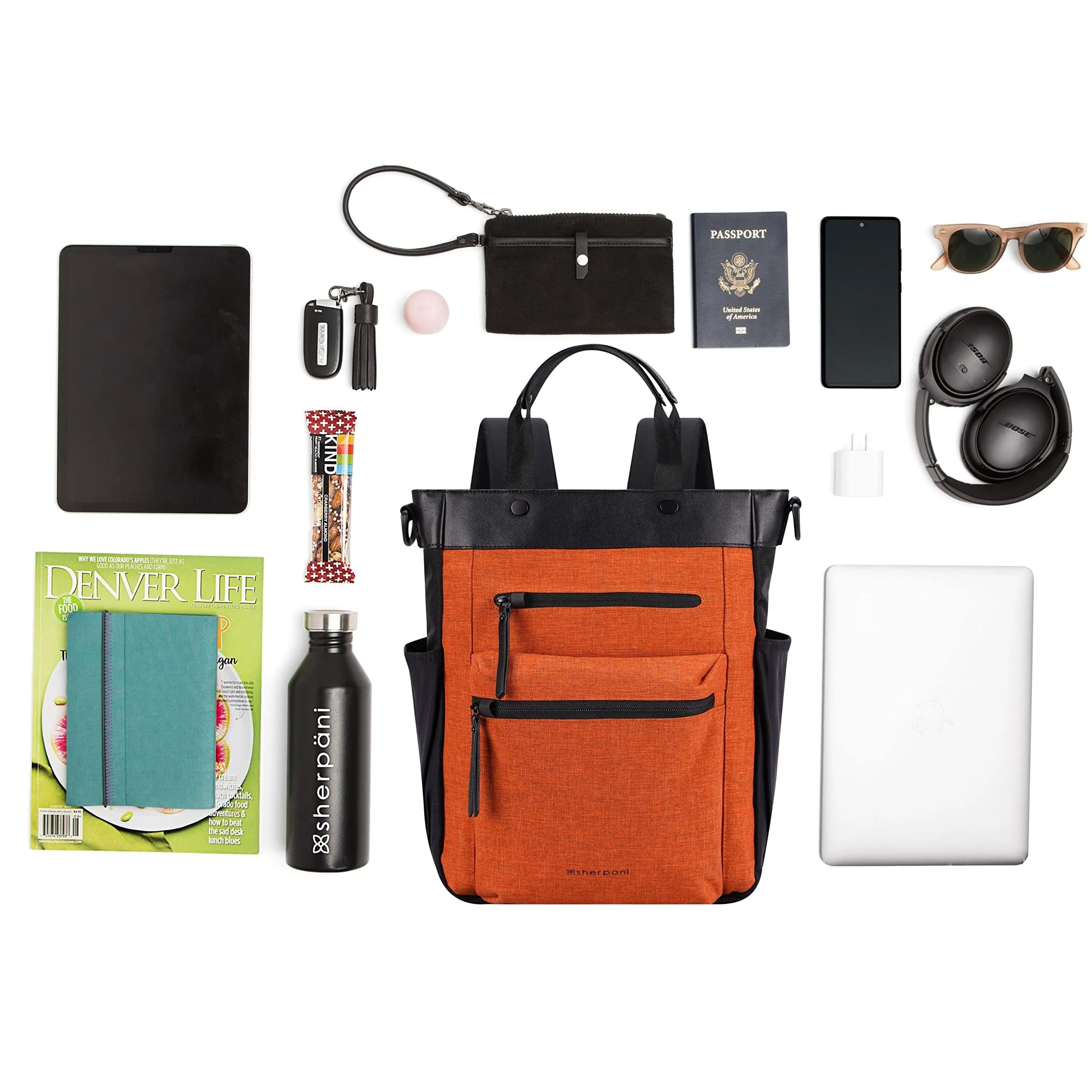 Sherpani Soleil Anti Theft Convertible Backpack, 13 Inch Laptop