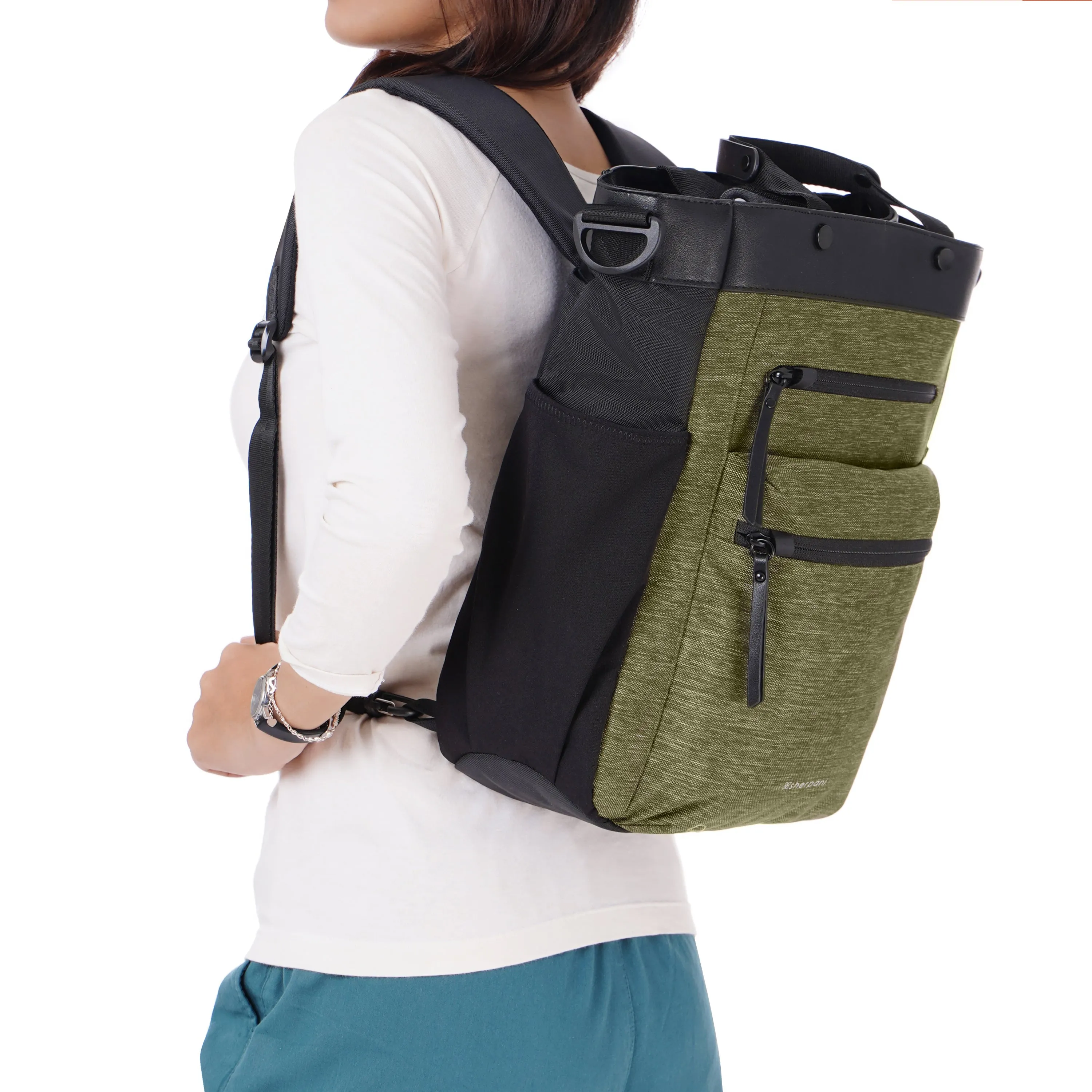 Sherpani Soleil Anti Theft Convertible Backpack, 13 Inch Laptop