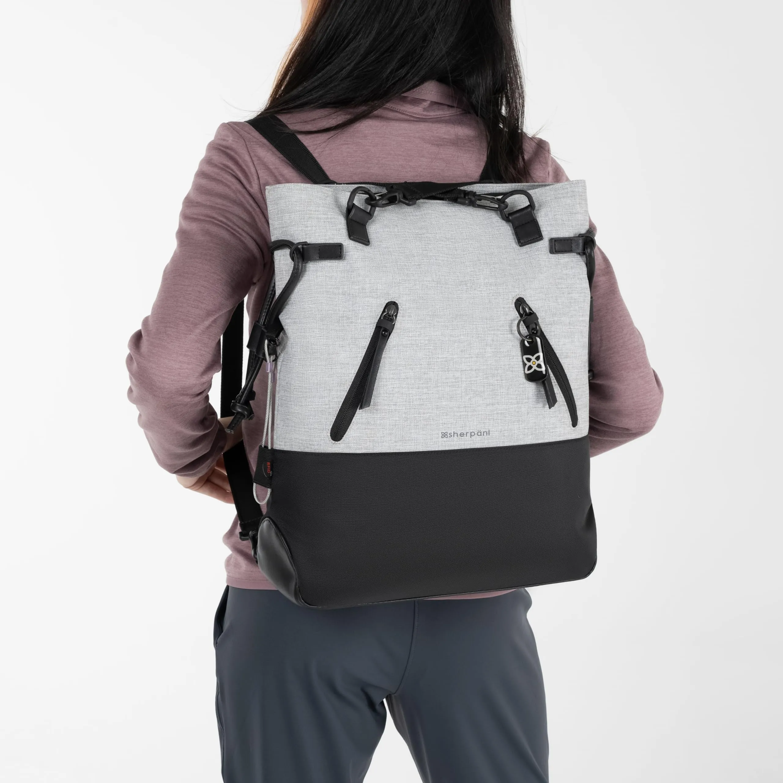 Sherpani Tempest Anti-Theft Convertible Backpack, Fits 15 Inch Laptop (No Sleeve)