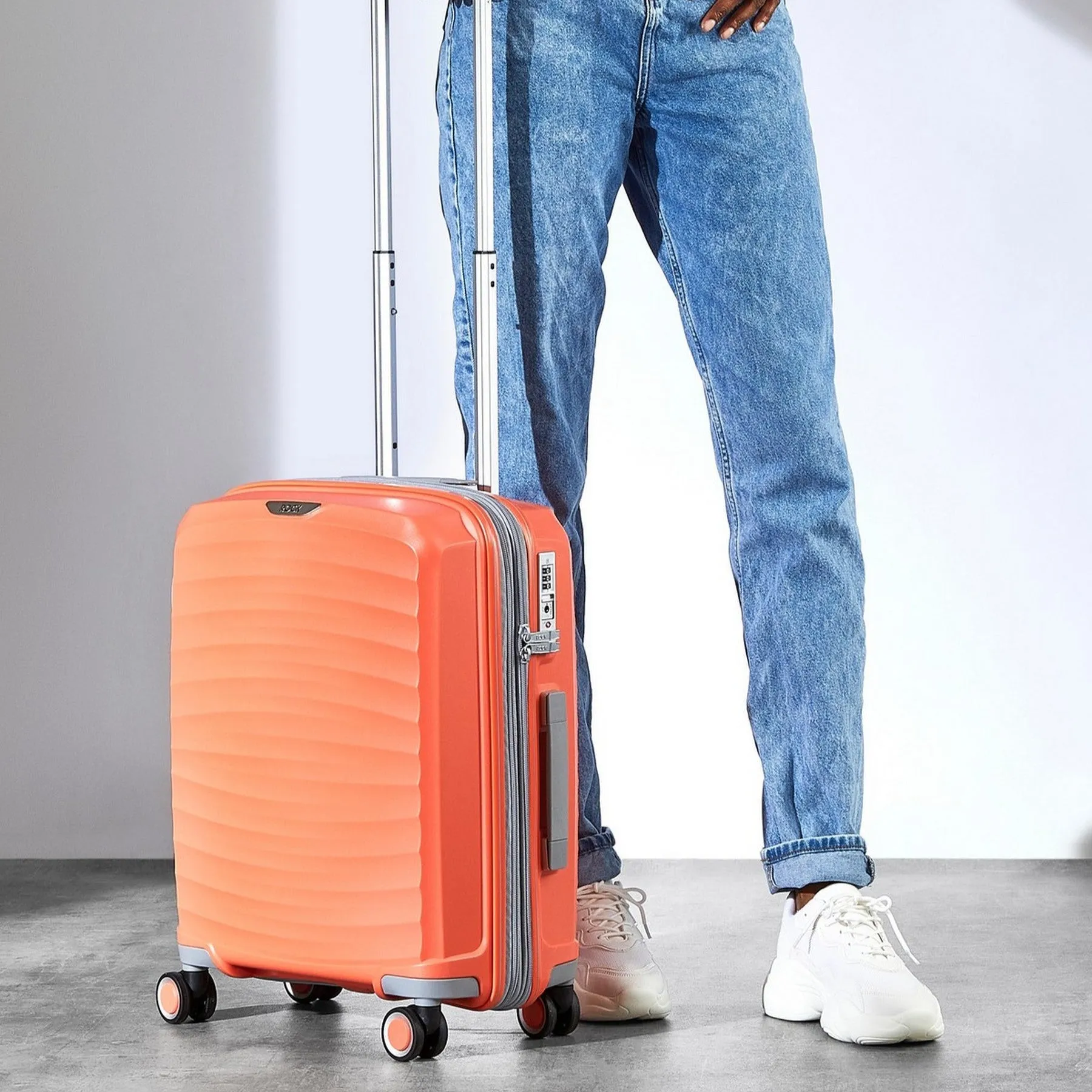 Sunwave Expandable Hardshell 3pc Set - Peach