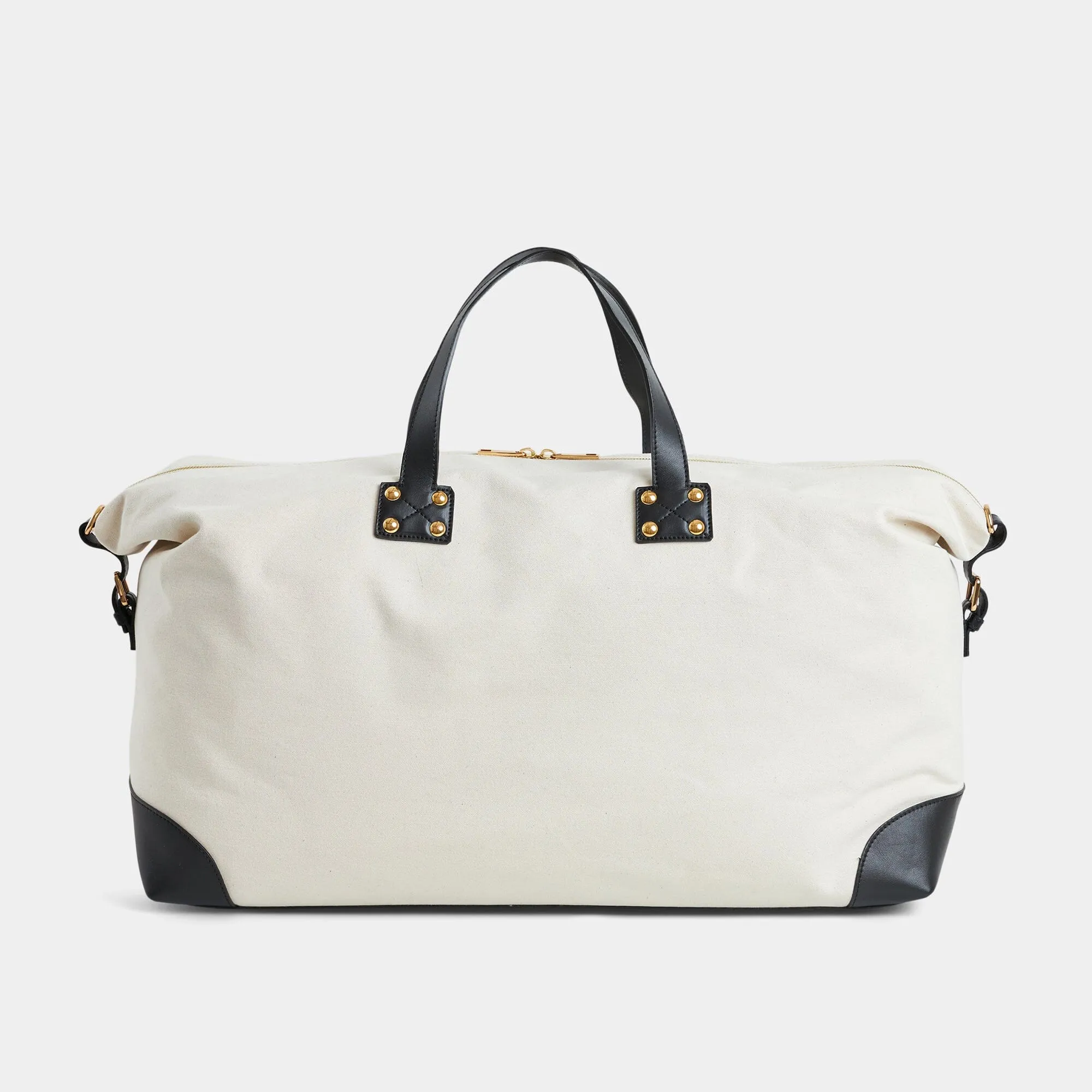 The Navigator - Black Weekender Duffle Bag