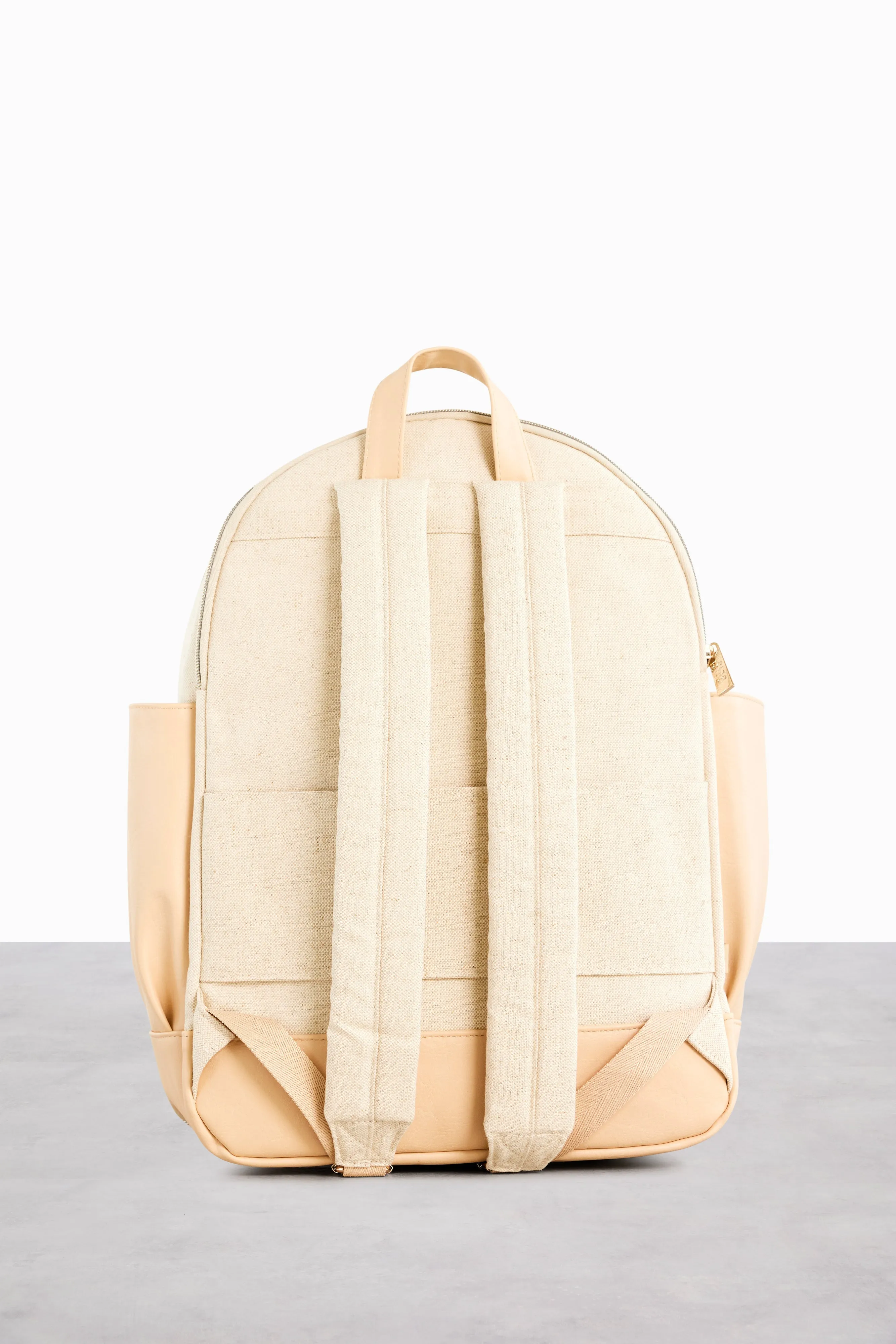 The Travel Backpack in Beige