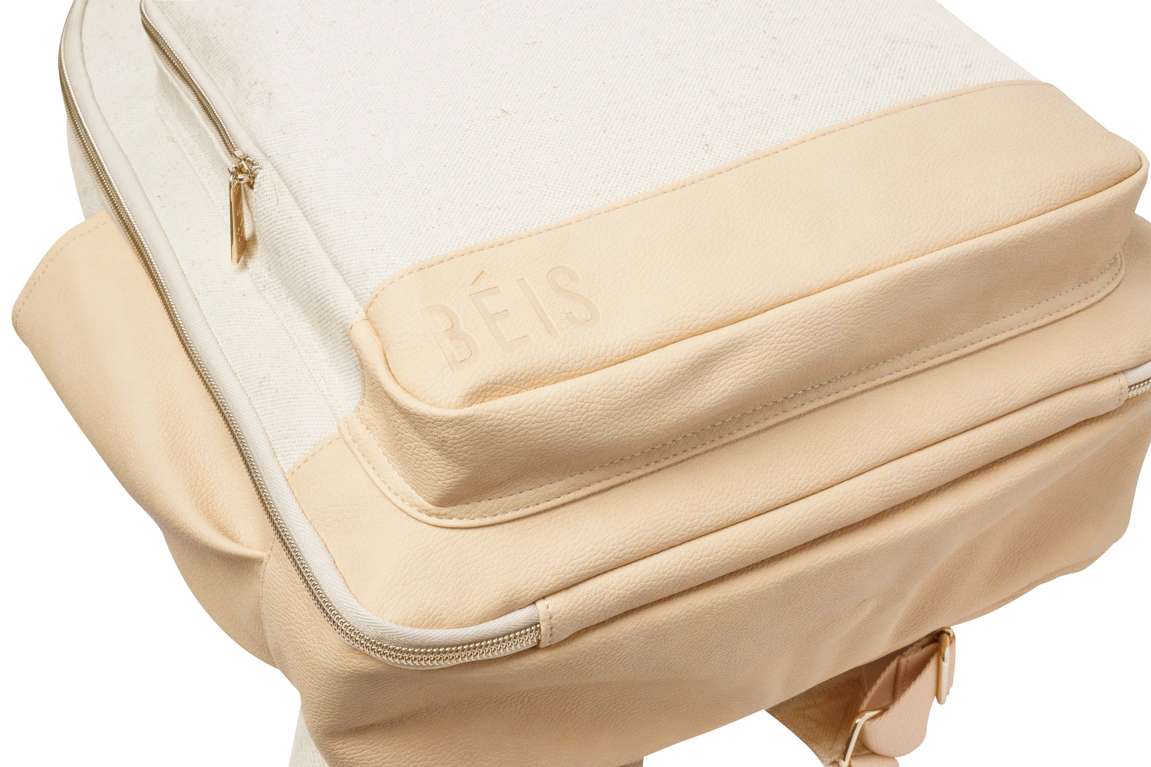 The Travel Backpack in Beige