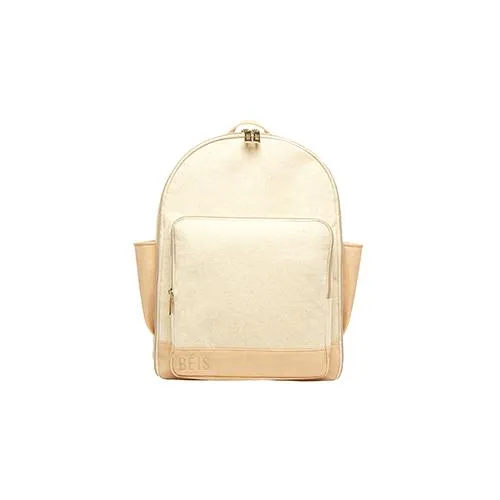 The Travel Backpack in Beige