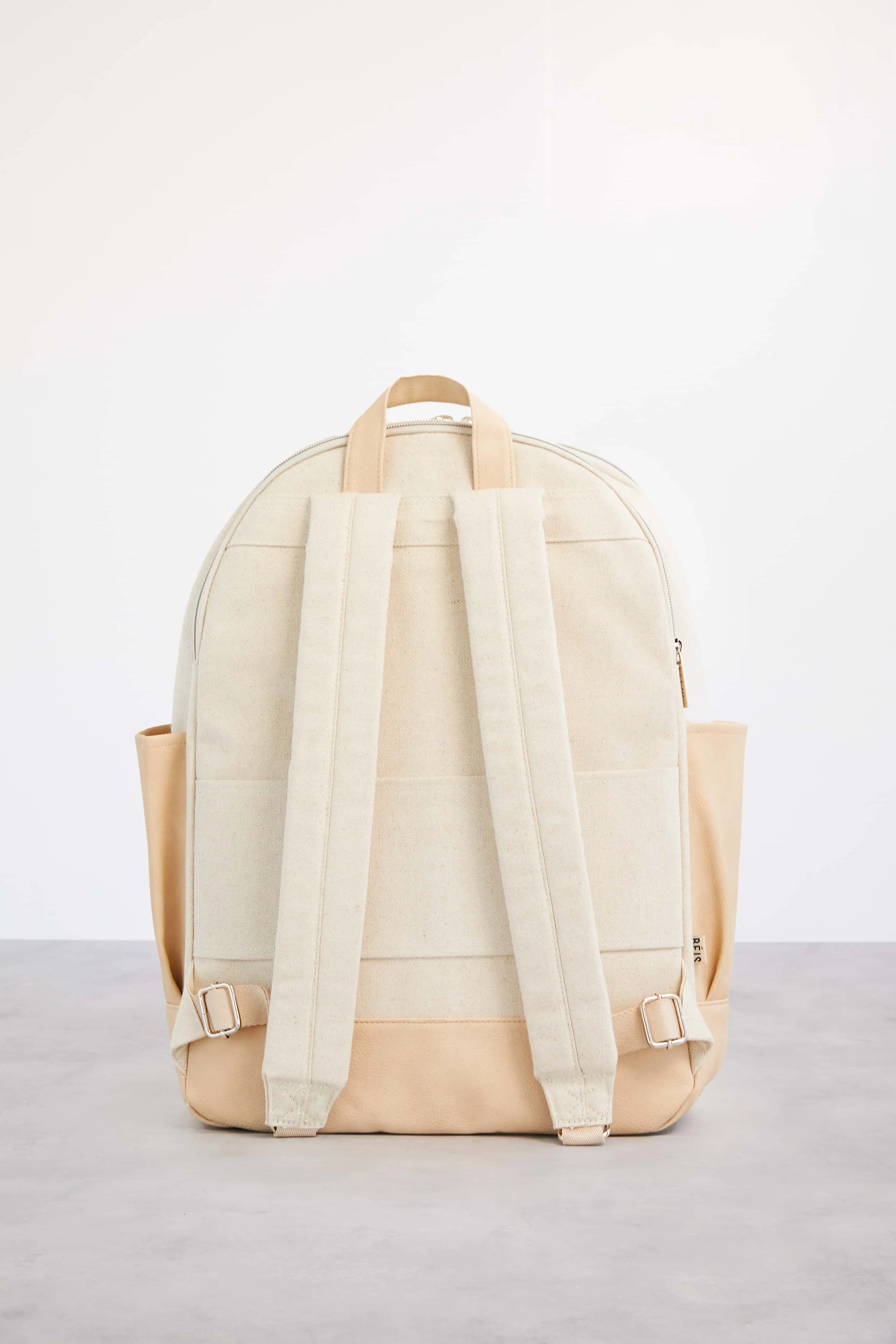 The Travel Backpack in Beige