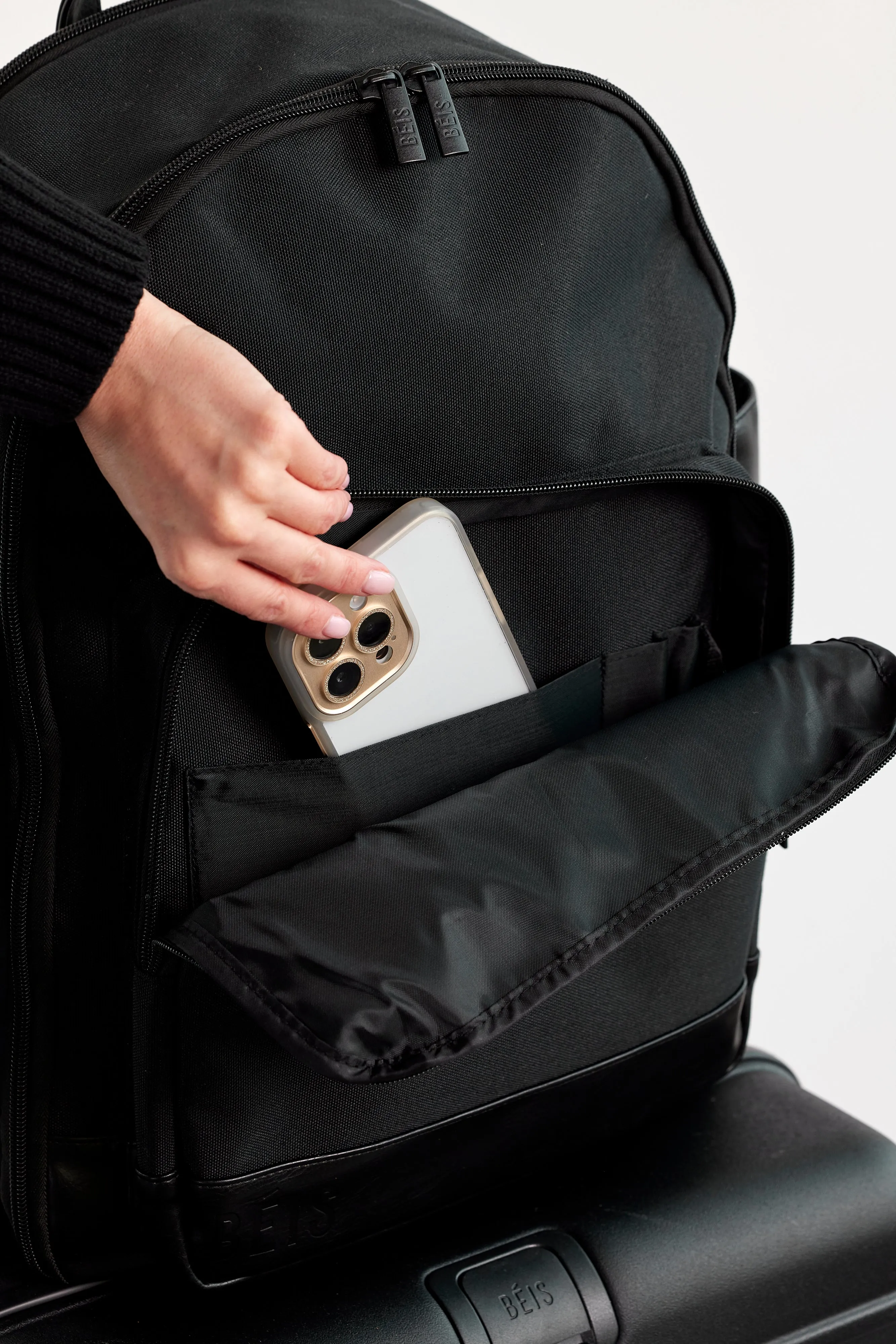 The Travel Backpack in Black
