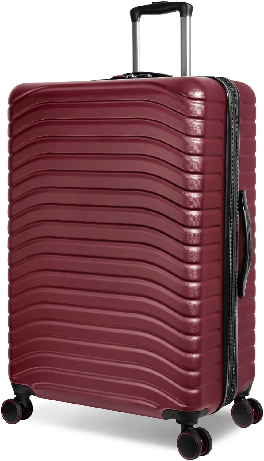 TOTAL TRAVELWARE Everest Expandable Hardsided Spinner, 28-Inch Checked Large