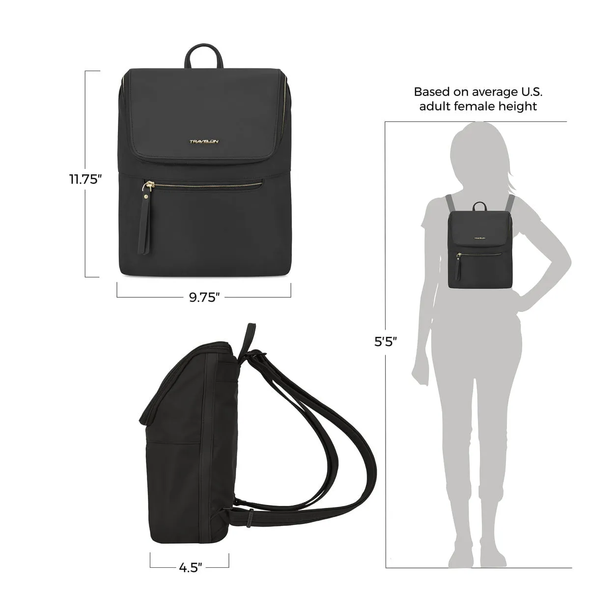 Travelon Anti-Theft Addison Backpack
