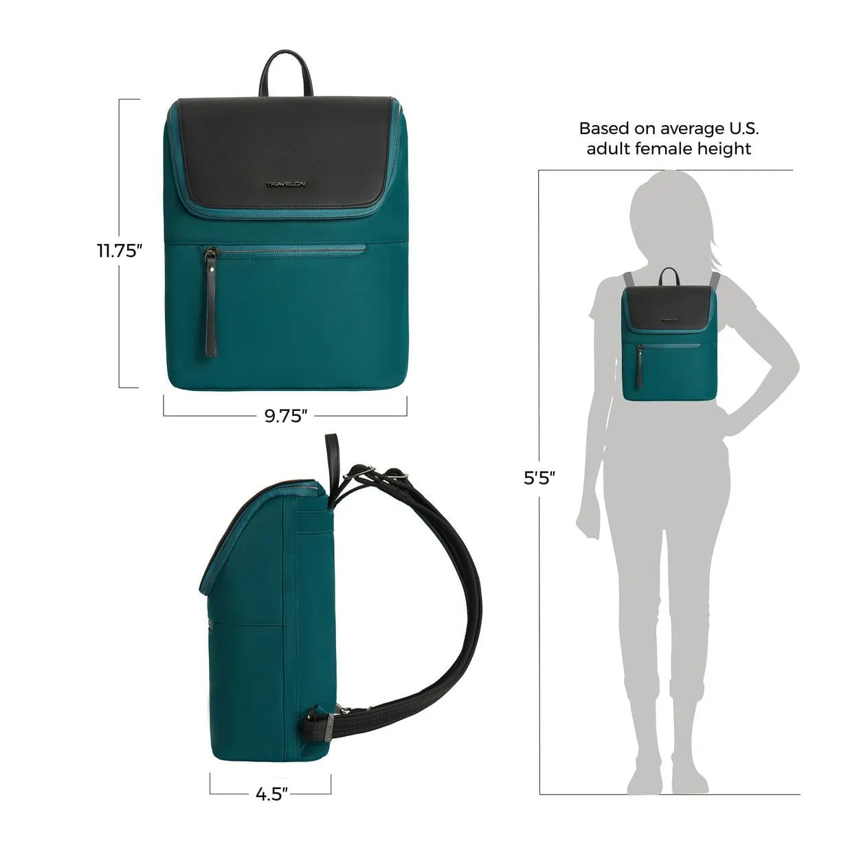 Travelon Anti-Theft Addison Backpack
