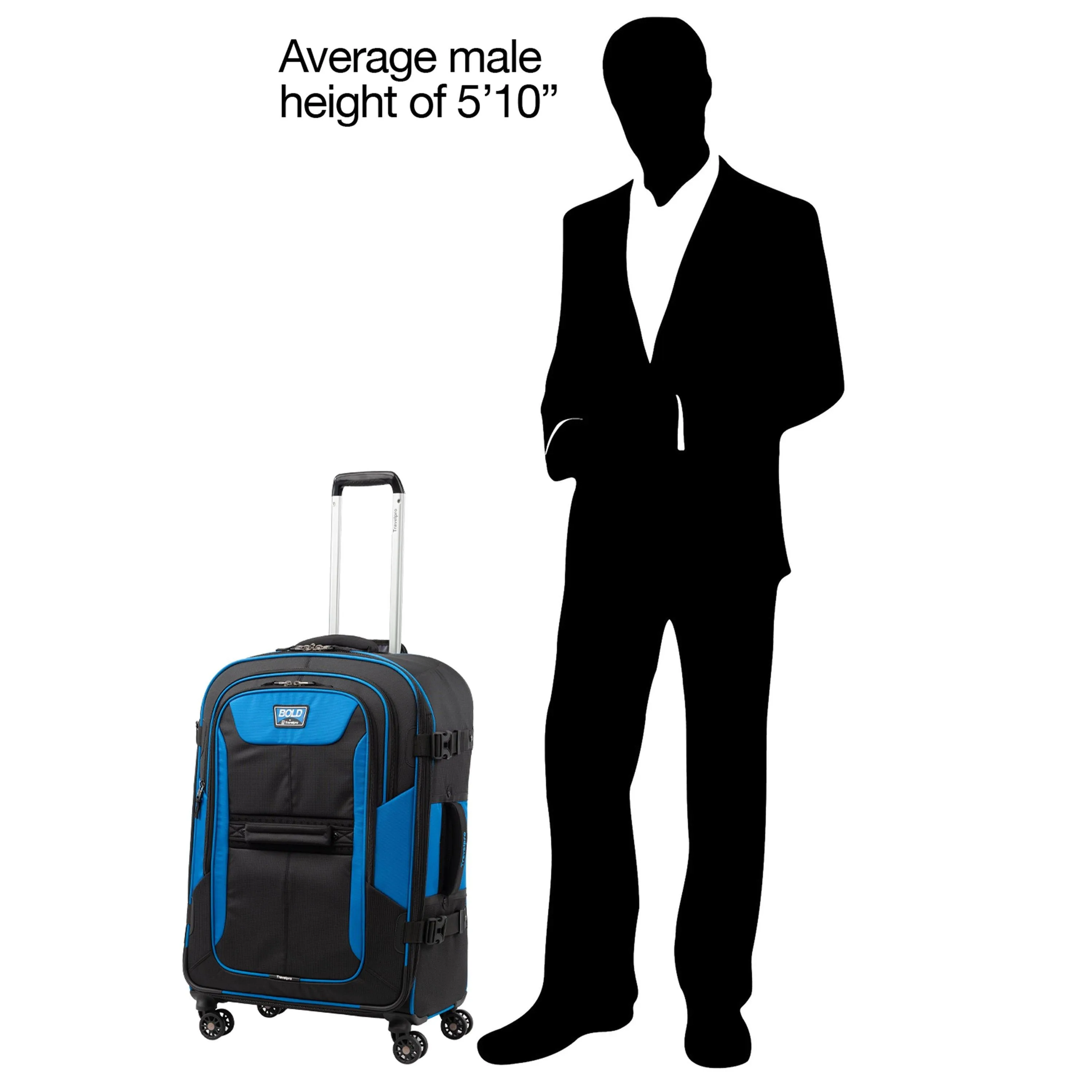 TravelPro Bold 26" 4-Wheel Medium Luggage