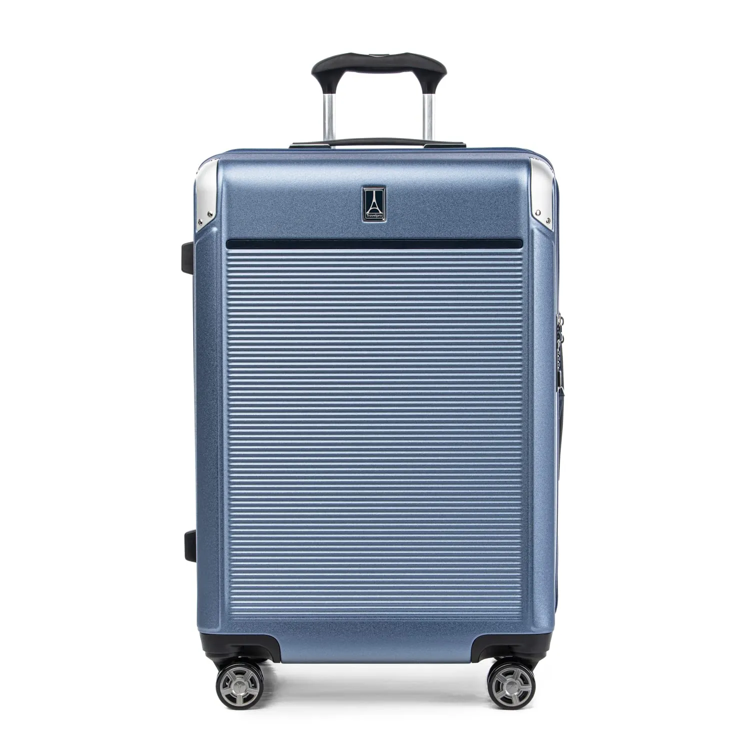 Travelpro Platinum Elite Checked Medium 25-Inch Hardside Expandable Spinner Wheel Luggage TSA Lock Hard Shell Polycarbonate Suitcase