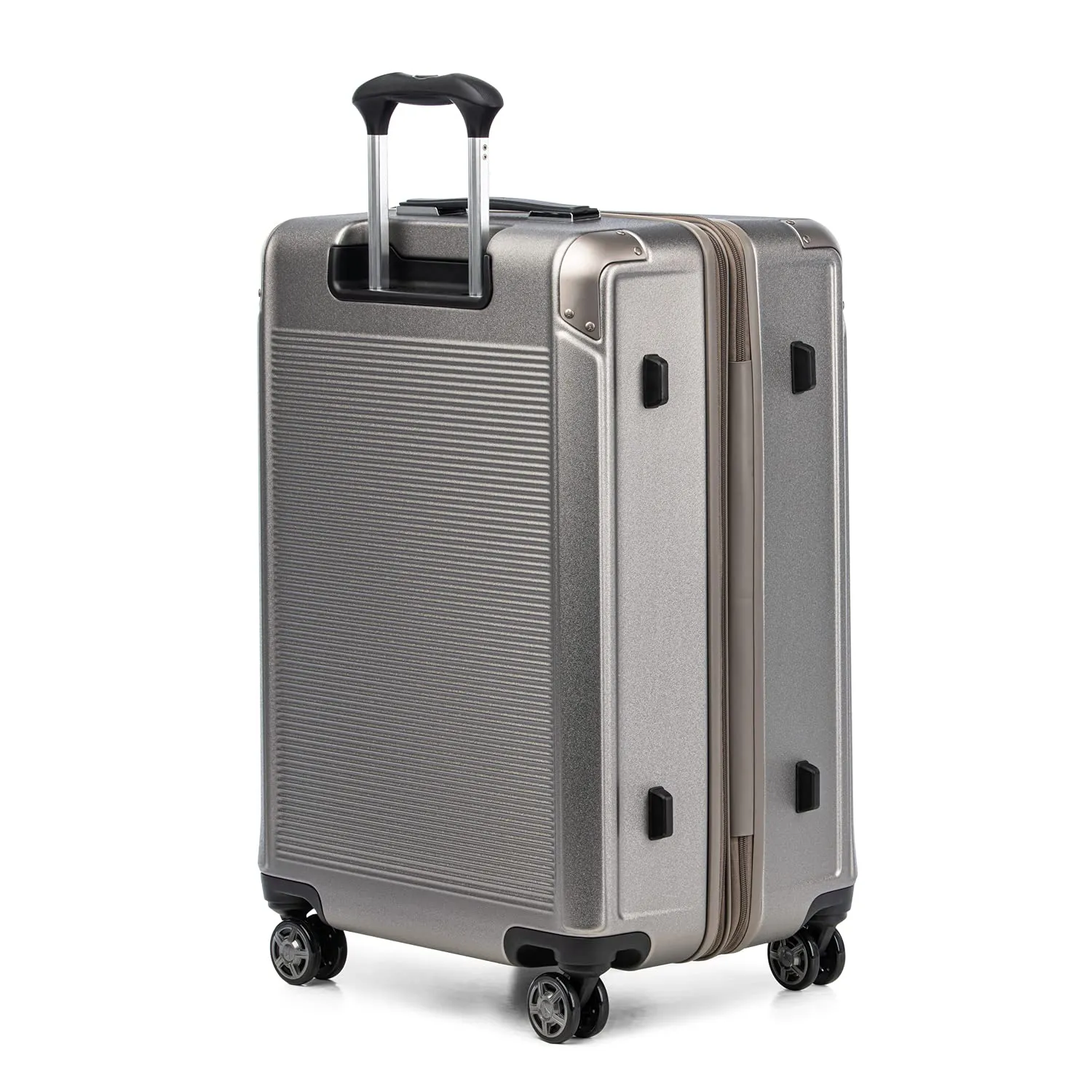 Travelpro Platinum Elite Checked Medium 25-Inch Hardside Expandable Spinner Wheel Luggage TSA Lock Hard Shell Polycarbonate Suitcase