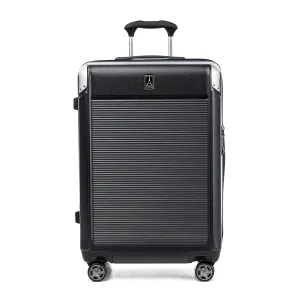 Travelpro Platinum Elite Checked Medium 25-Inch Hardside Expandable Spinner Wheel Luggage TSA Lock Hard Shell Polycarbonate Suitcase