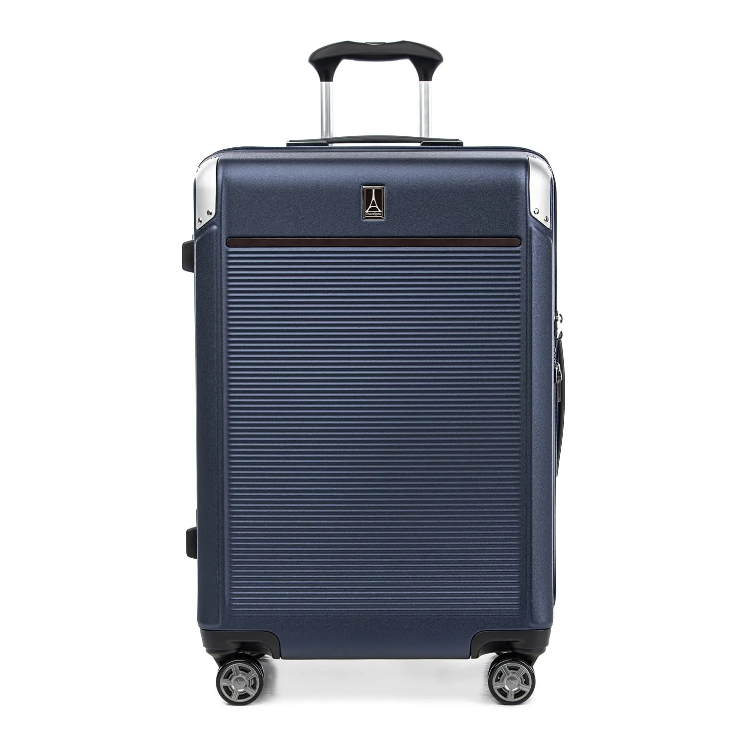 Travelpro Platinum Elite Checked Medium 25-Inch Hardside Expandable Spinner Wheel Luggage TSA Lock Hard Shell Polycarbonate Suitcase