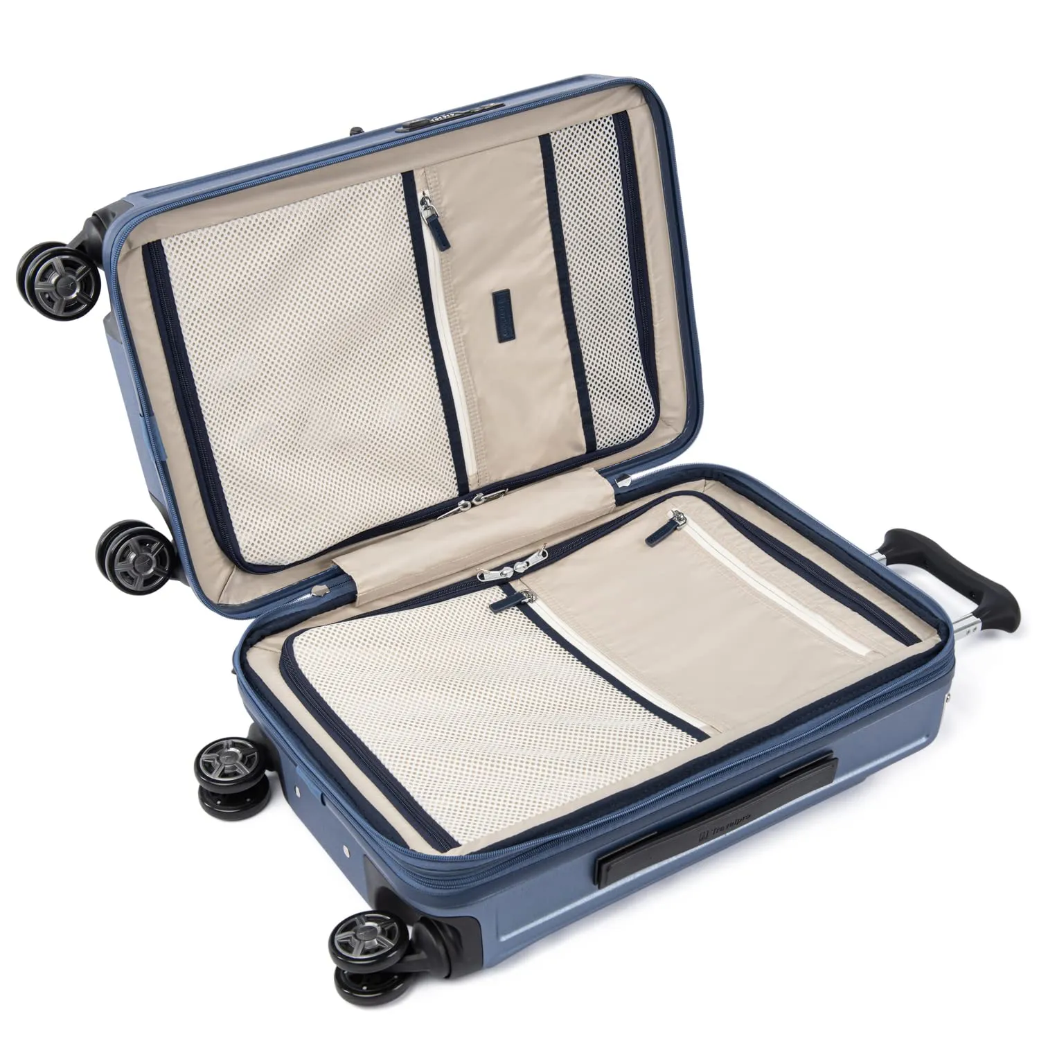 Travelpro Platinum Elite Hardside Expandable Spinner Wheel Luggage TSA Lock Hard Shell Polycarbonate Suitcase, Carry on Laptop Pocket 21-Inch