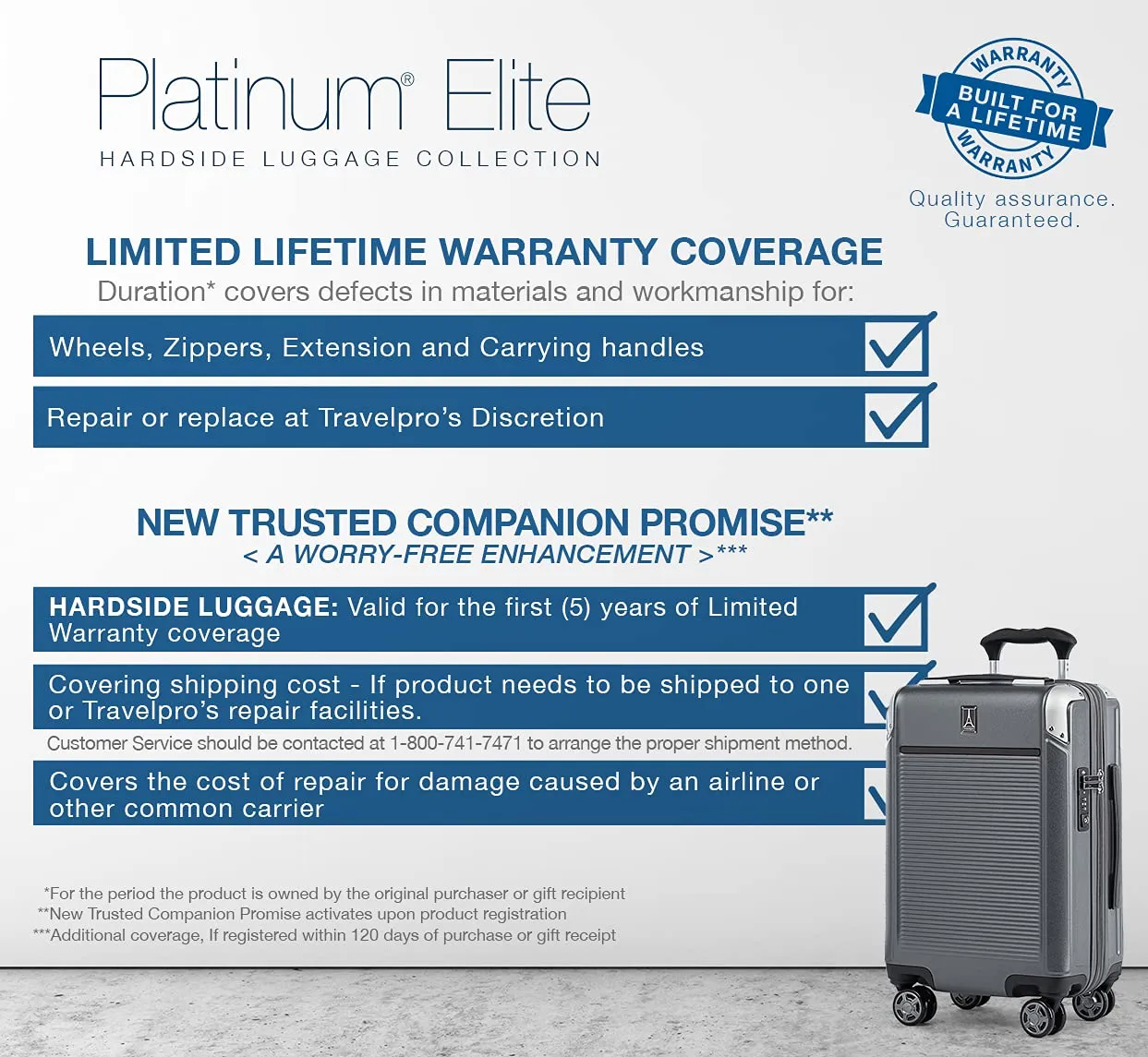 Travelpro Platinum Elite Hardside Expandable Spinner Wheel Luggage TSA Lock Hard Shell Polycarbonate Suitcase, Carry on Laptop Pocket 21-Inch