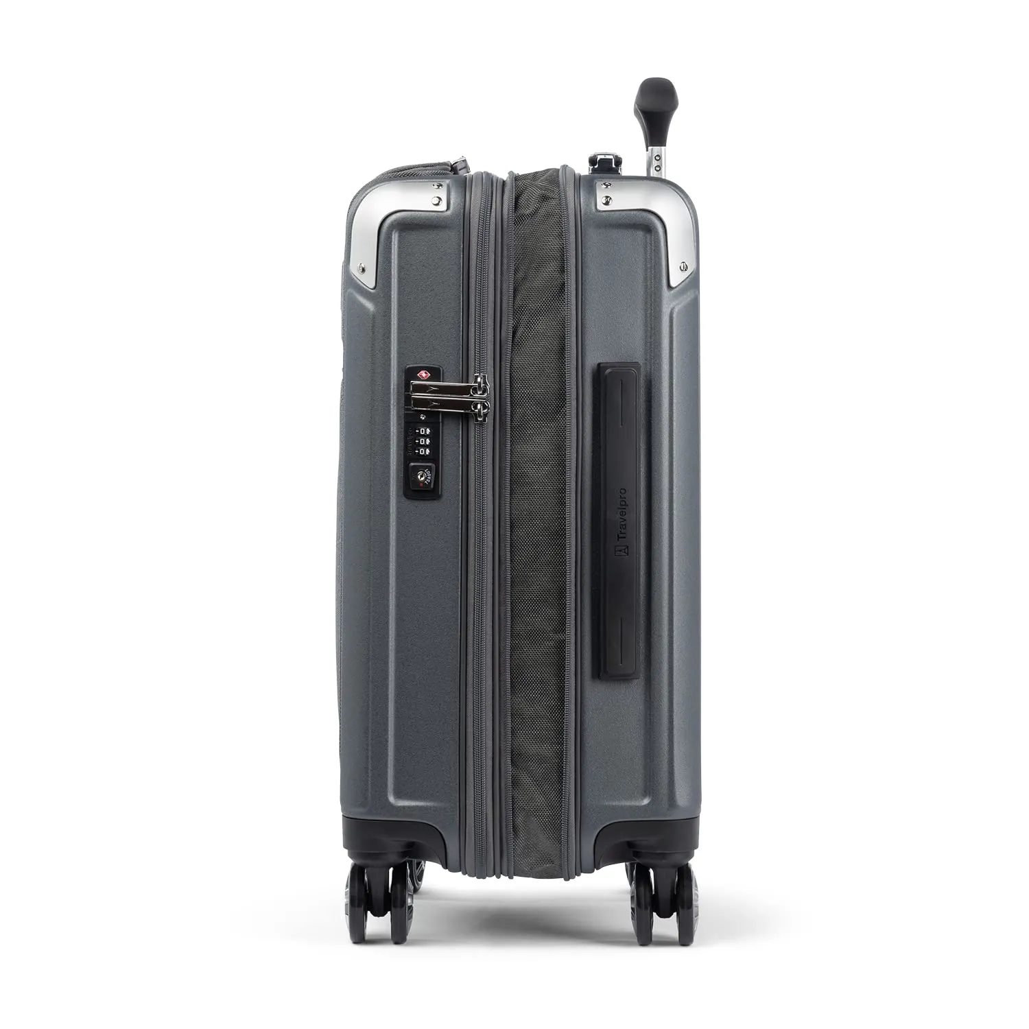 Travelpro Platinum Elite Hardside Expandable Spinner Wheel Luggage TSA Lock Hard Shell Polycarbonate Suitcase, Carry on Laptop Pocket 21-Inch