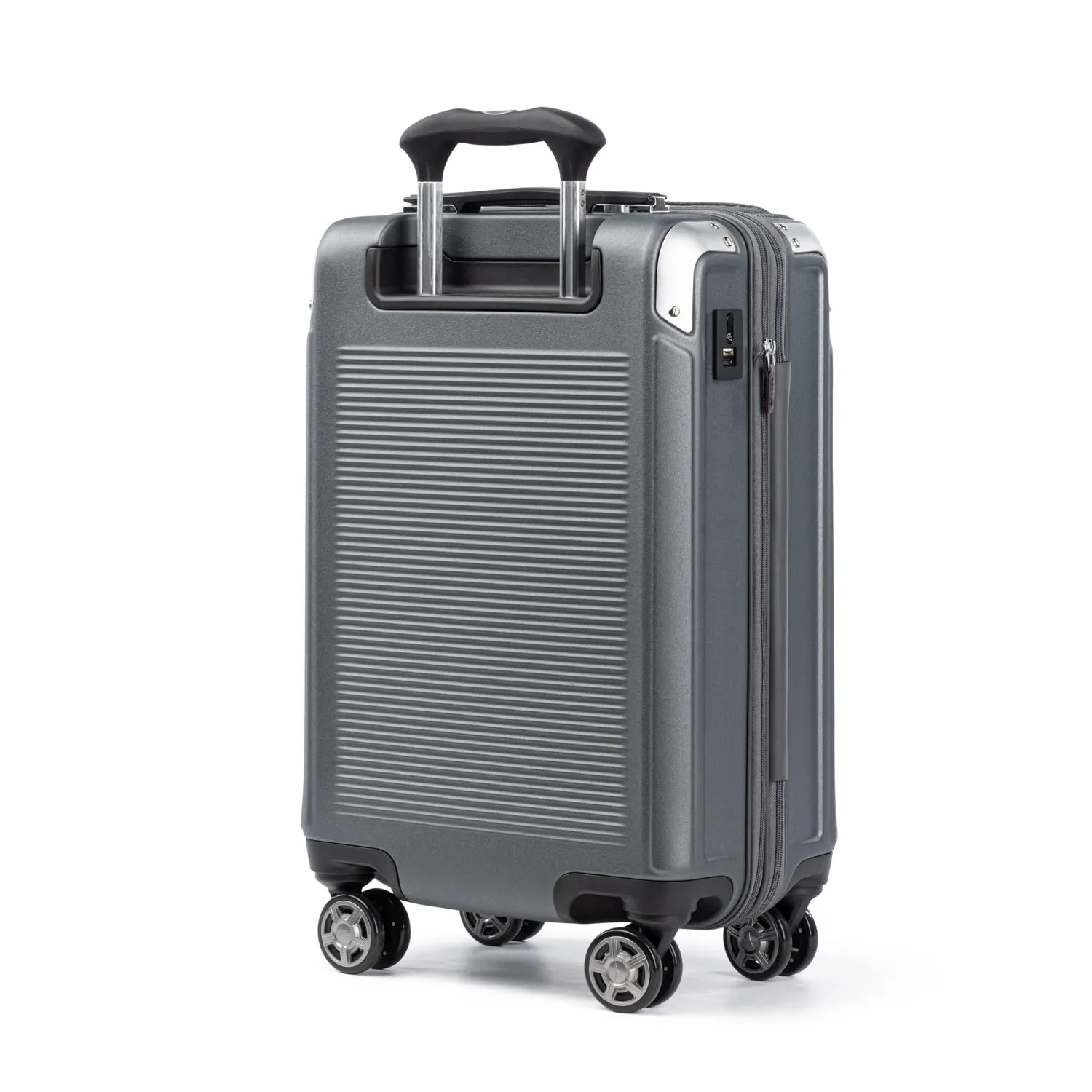 Travelpro Platinum Elite Hardside Expandable Spinner Wheel Luggage TSA Lock Hard Shell Polycarbonate Suitcase, Carry on Laptop Pocket 21-Inch