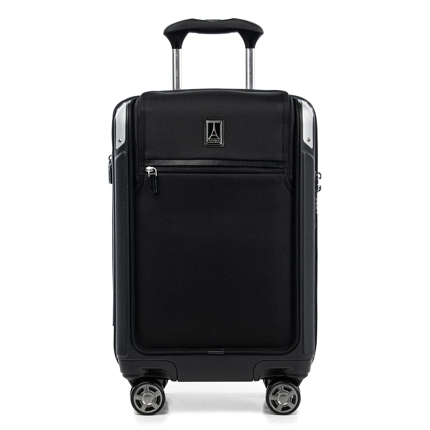 Travelpro Platinum Elite Hardside Expandable Spinner Wheel Luggage TSA Lock Hard Shell Polycarbonate Suitcase, Carry on Laptop Pocket 21-Inch