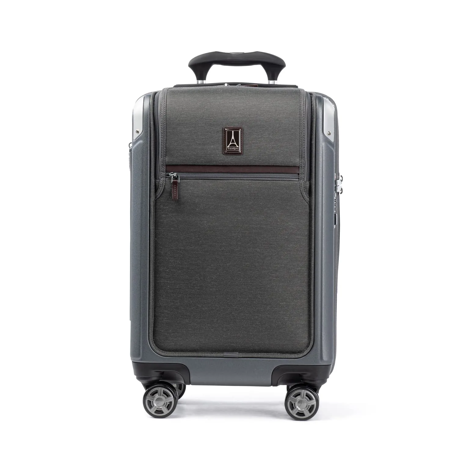 Travelpro Platinum Elite Hardside Expandable Spinner Wheel Luggage TSA Lock Hard Shell Polycarbonate Suitcase, Carry on Laptop Pocket 21-Inch