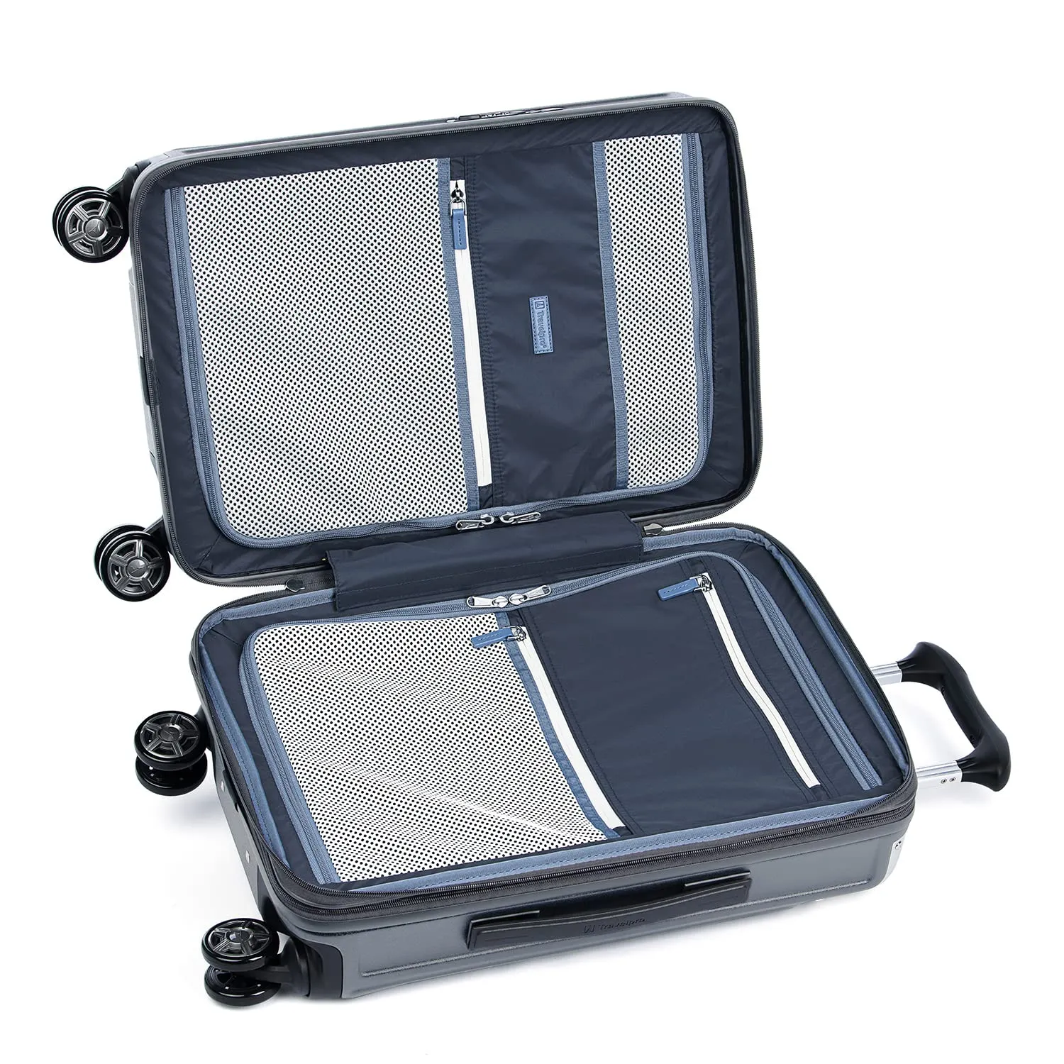 Travelpro Platinum Elite Hardside Expandable Spinner Wheel Luggage TSA Lock Hard Shell Polycarbonate Suitcase, Carry on Laptop Pocket 21-Inch