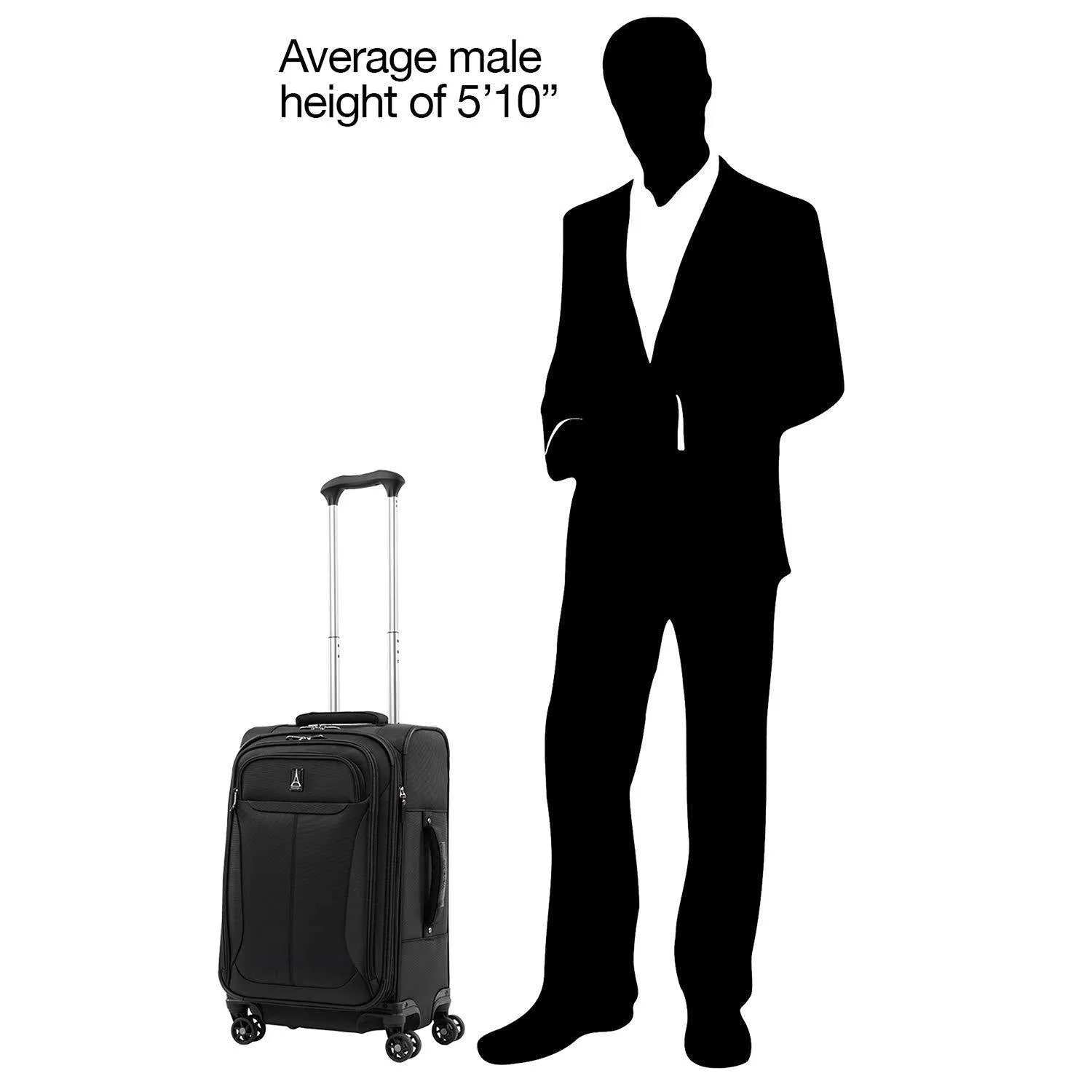 TravelPro Tourlite 21" 4-Wheel Carry-On Luggage