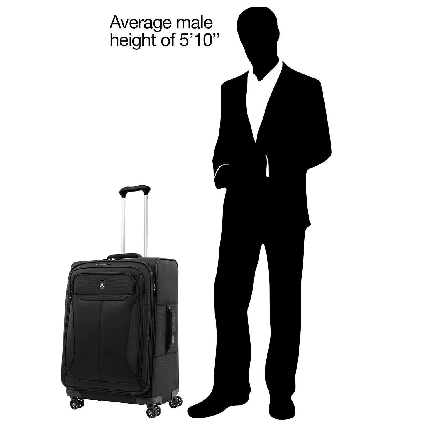 TravelPro Tourlite 25" 4-Wheel Medium Luggage