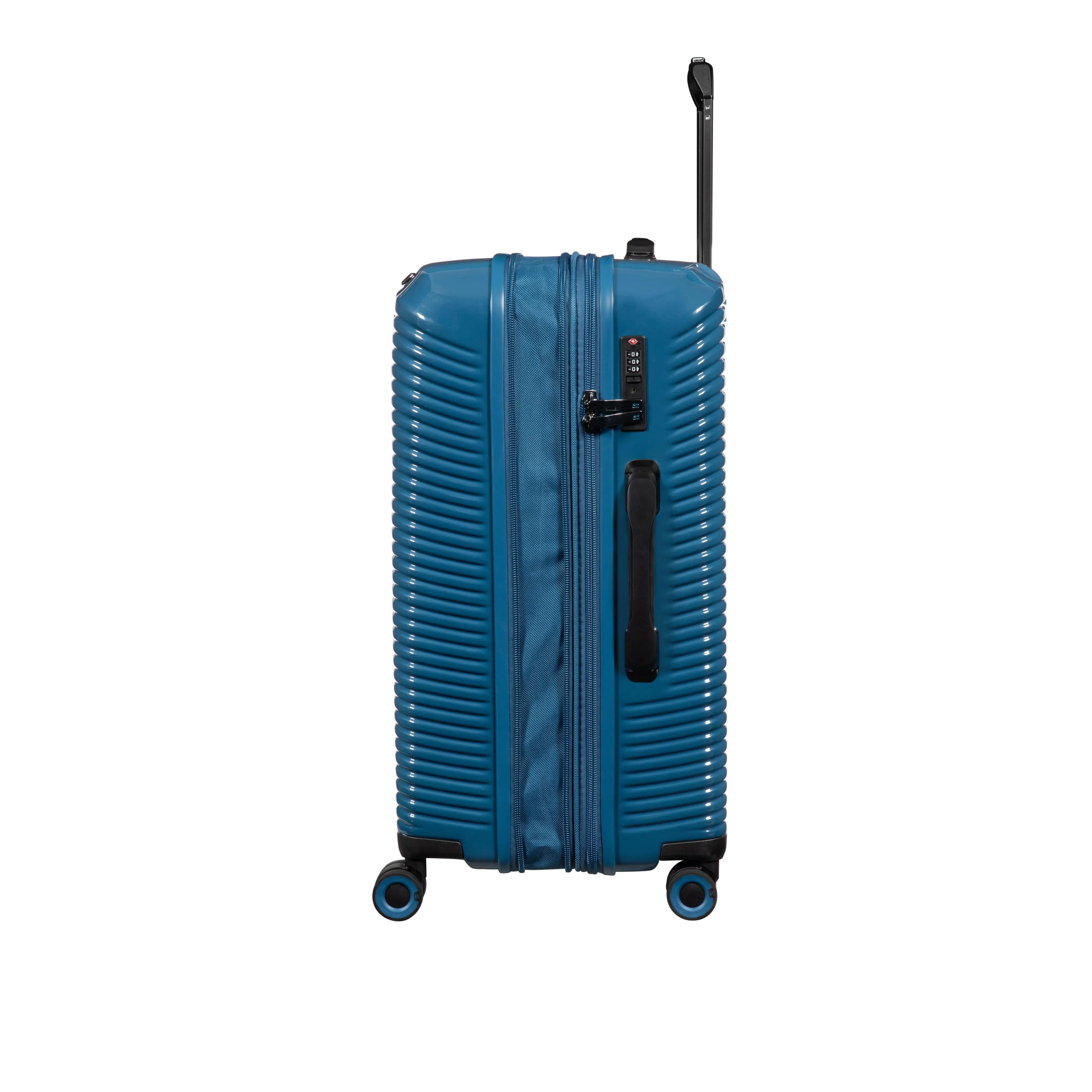 Traversed 28" Hardside Checked 8 Wheel Expandable Spinner (Deep Dive)